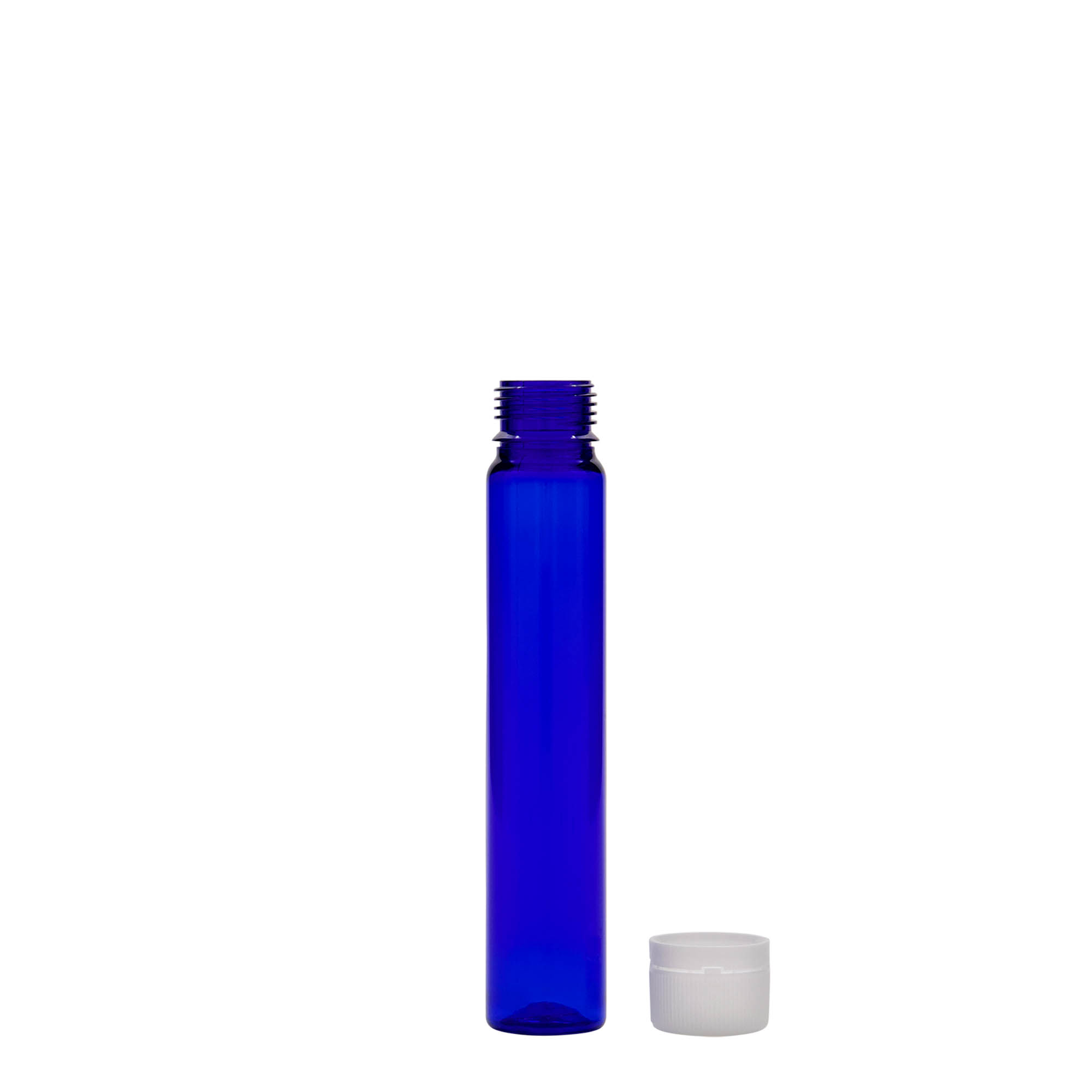 25 ml rurka PET, tworzywo sztuczne, królewski niebieski, zakończenie: zakrętka na gwint 25 ml rurka PET, tworzywo sztuczne, królewski niebieski, zakończenie: zakrętka na gwint
