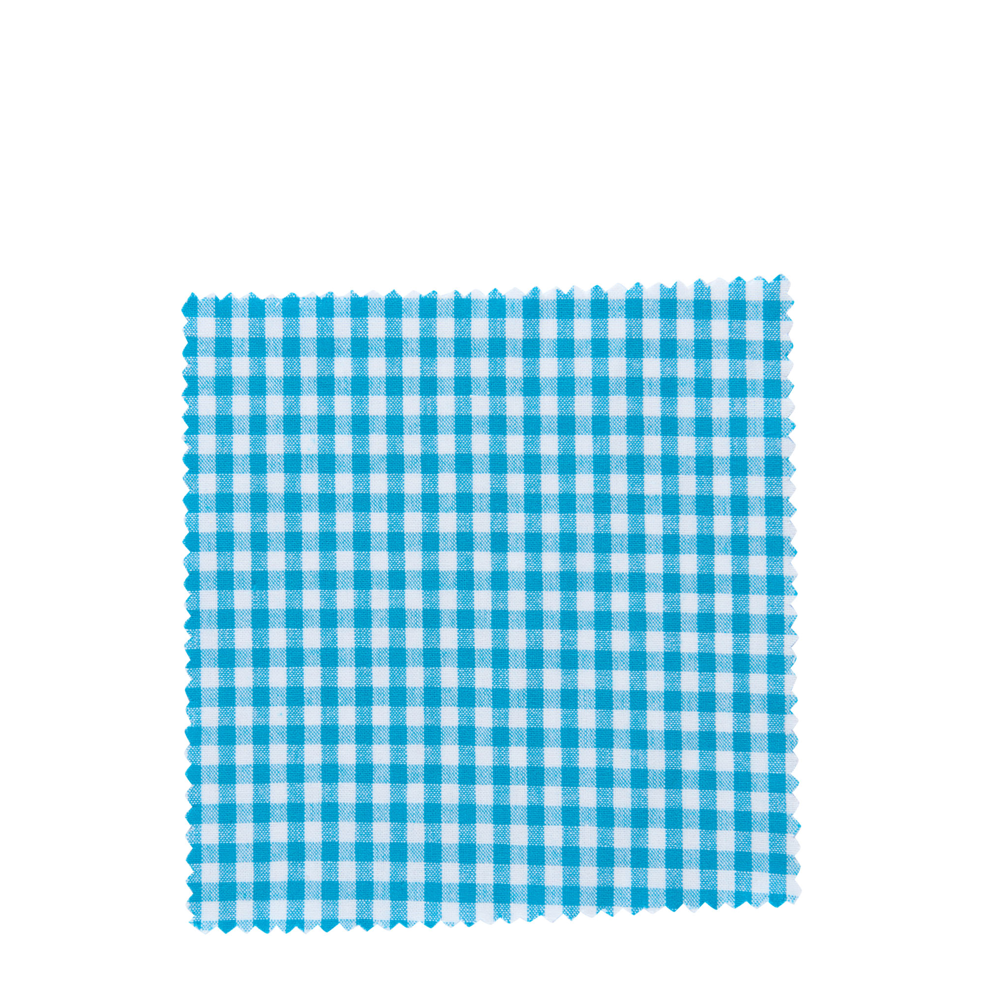 Materiałowa serwetka w kratkę 15x15, kwadratowa, tekstylna, niebieska, gwint: TO58-TO82