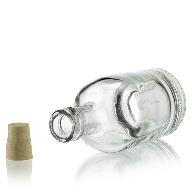 100 ml butelka szklana 'Linea Uno', zamknięcie: korek
