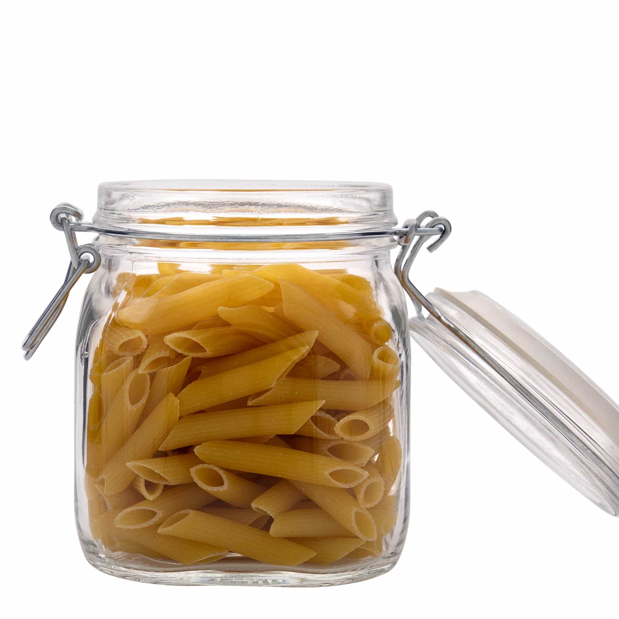 750 ml słoik z drucianym zamknięciem „Fido”, kwadratowy, otwór: zamknięcie z drucianym zamkiem 750 ml słoik z drucianym zamknięciem „Fido”, kwadratowy, otwór: zamknięcie z drucianym zamkiem