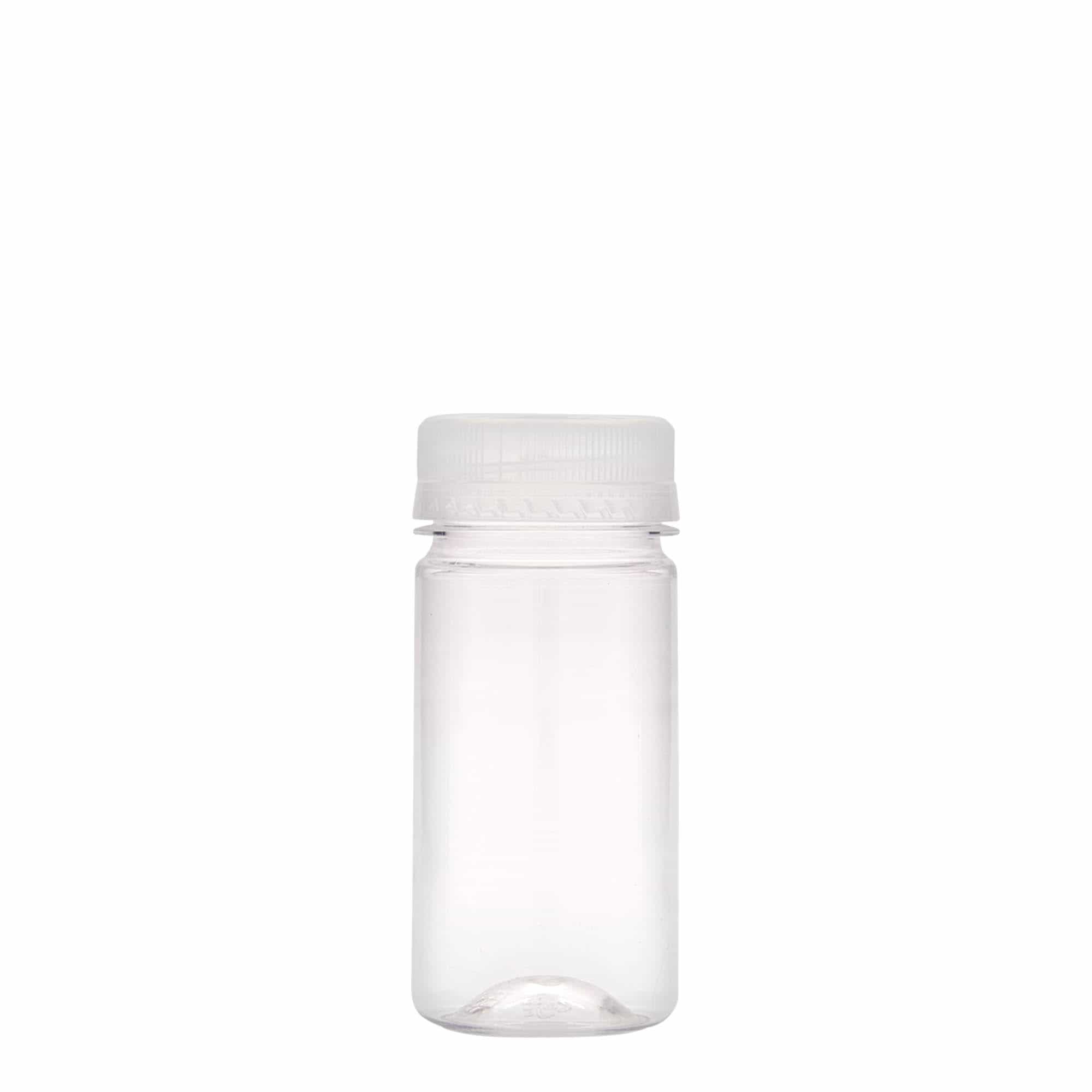100 ml butelka PET „Everytime”, tworzywo sztuczne, gwint: 38 mm
