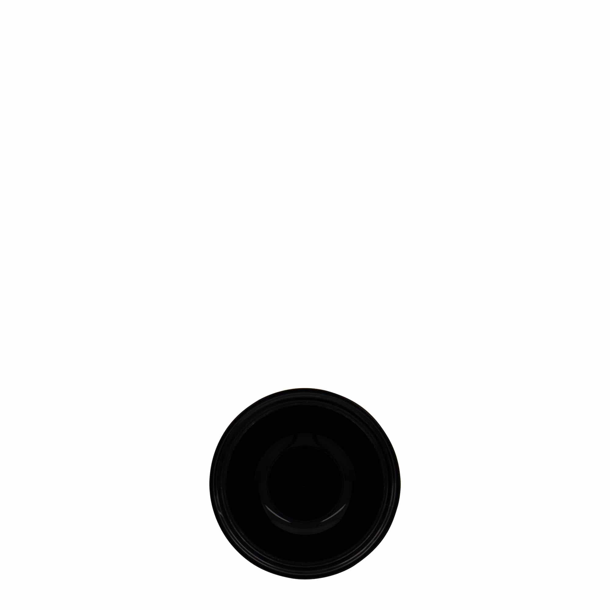 50 ml słoiczek z tworzywa sztucznego 'Antonella', PP, kolor czarny, zamknięcie: zakrętka