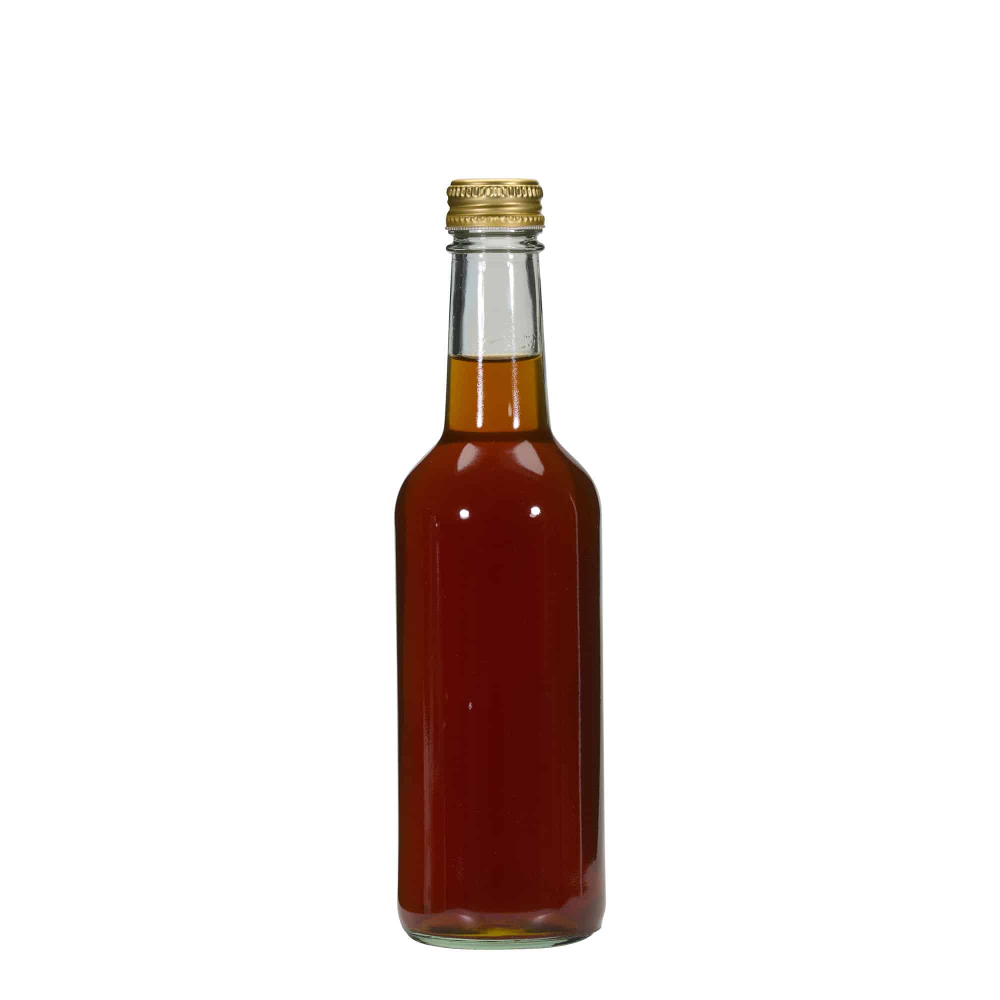 330 ml butelka uniwersalna, szkło, zamknięcie: PP 28