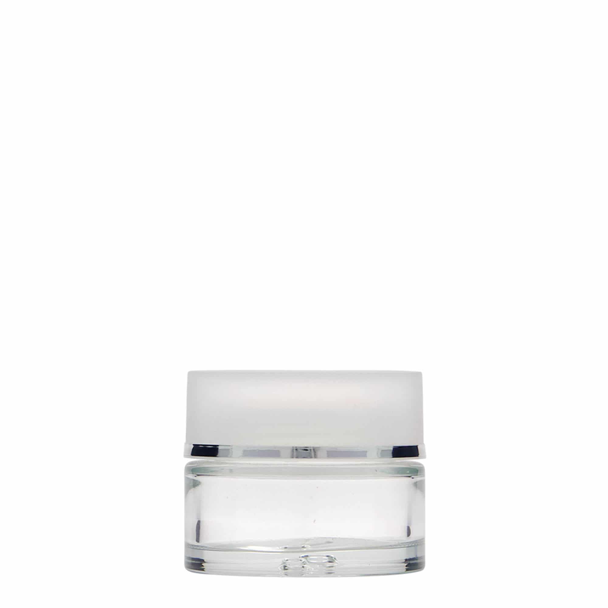 30 ml słoik „Clear Edition”, szkło, gwintowane zamknięcie