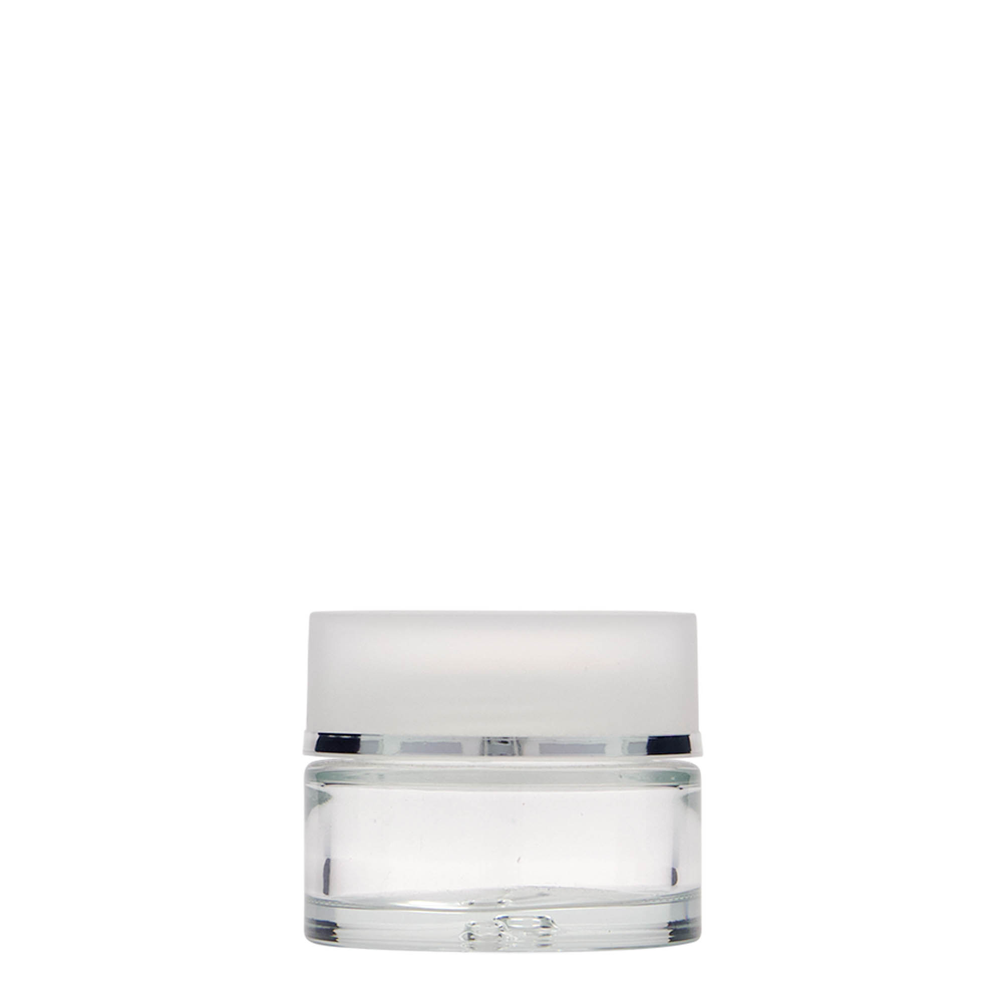 30 ml słoik „Clear Edition”, szkło, gwintowane zamknięcie
