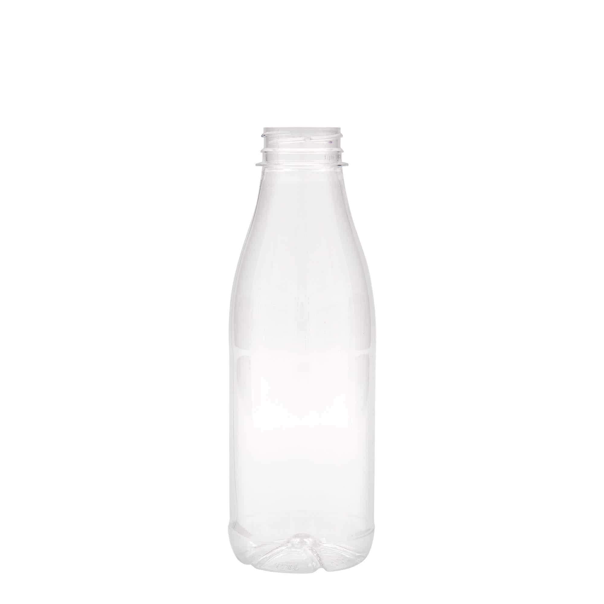 500 ml butelka PET 'Milk and Juice', tworzywo sztuczne, zamknięcie: 38 mm