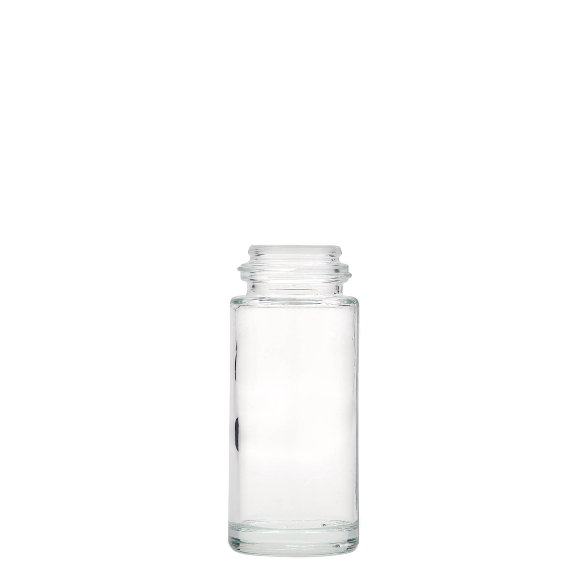 50 ml butelka roll-on, szkło, wylot: zakrętka na gwint 50 ml butelka roll-on, szkło, wylot: zakrętka na gwint