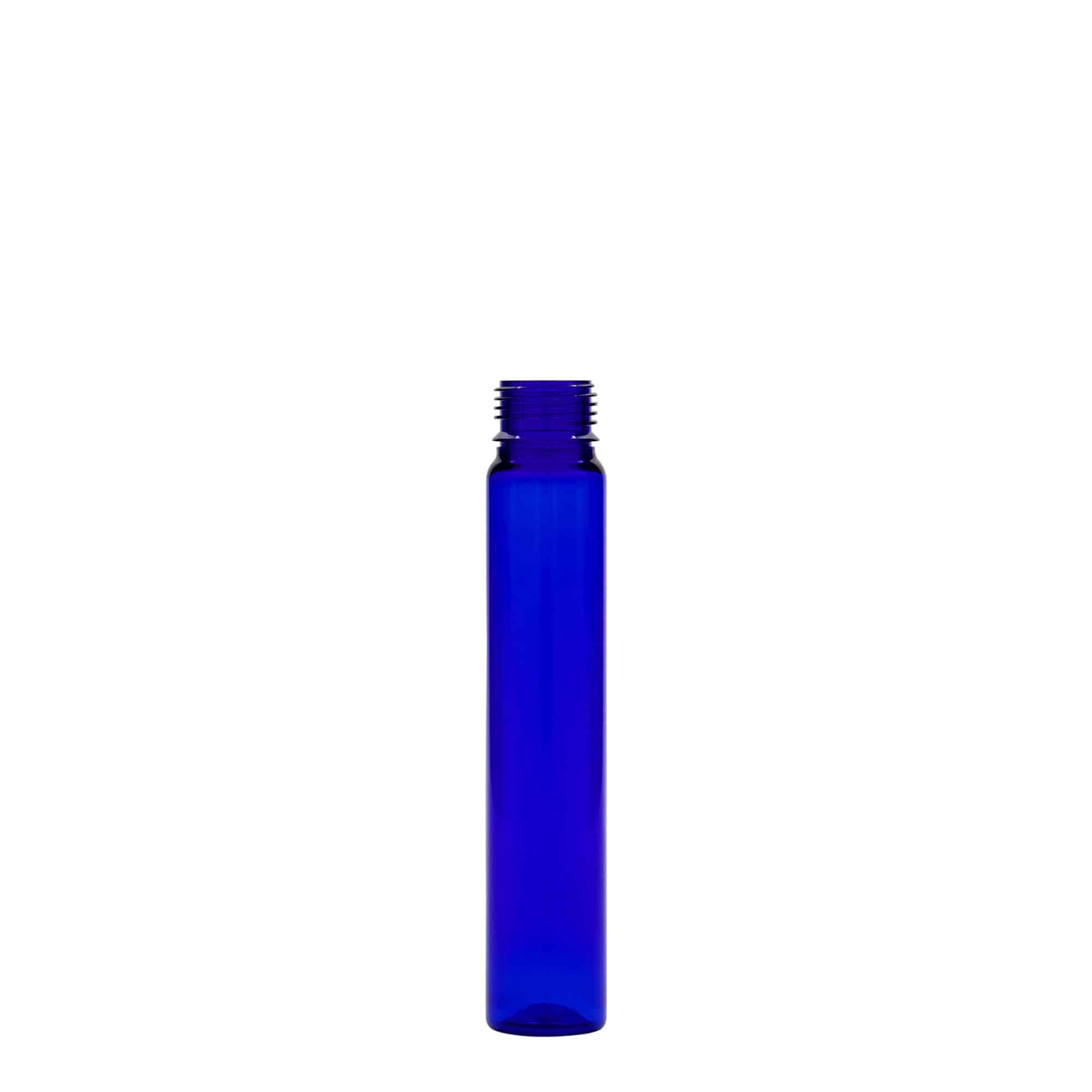 25 ml rurka PET, tworzywo sztuczne, kolor błękit królewski, zamknięcie: zakrętka