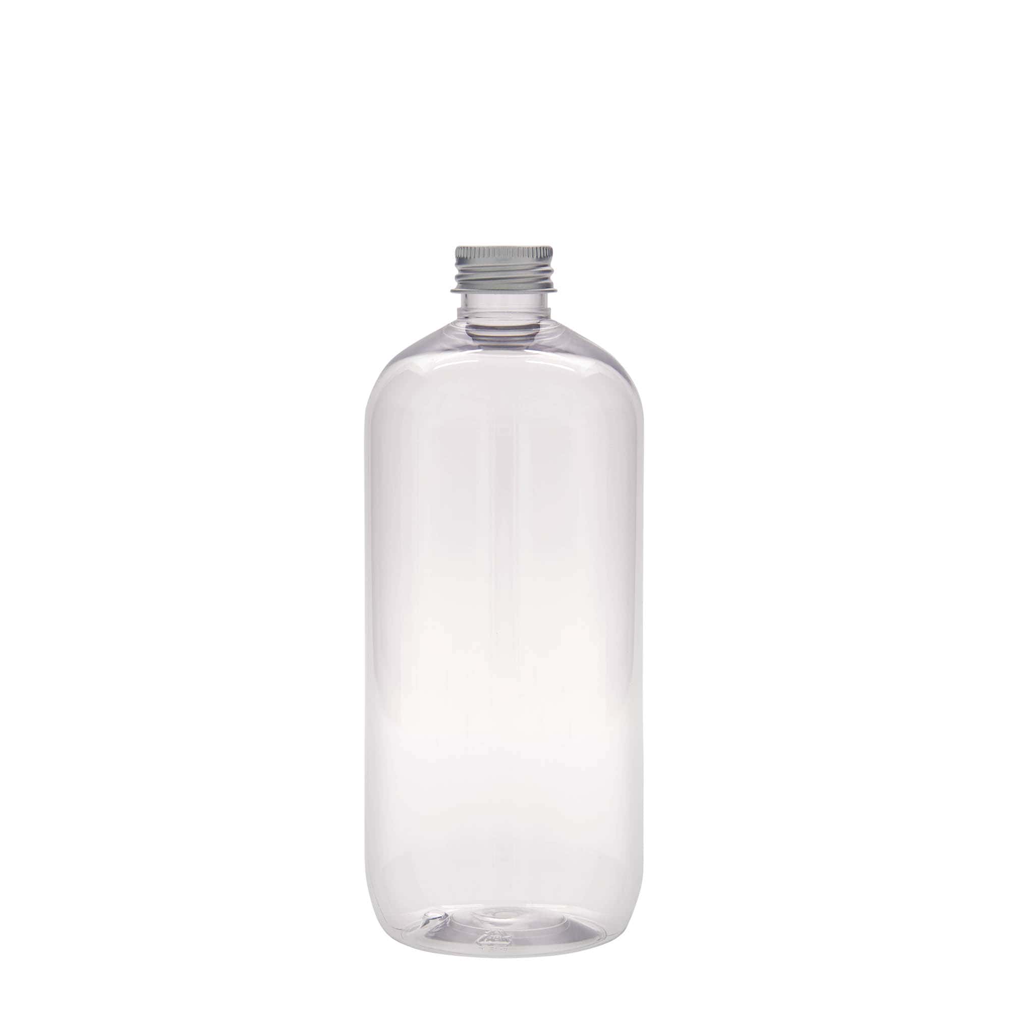 500 ml butelka PET 'Boston', tworzywo sztuczne, zamknięcie: GPI 24/410