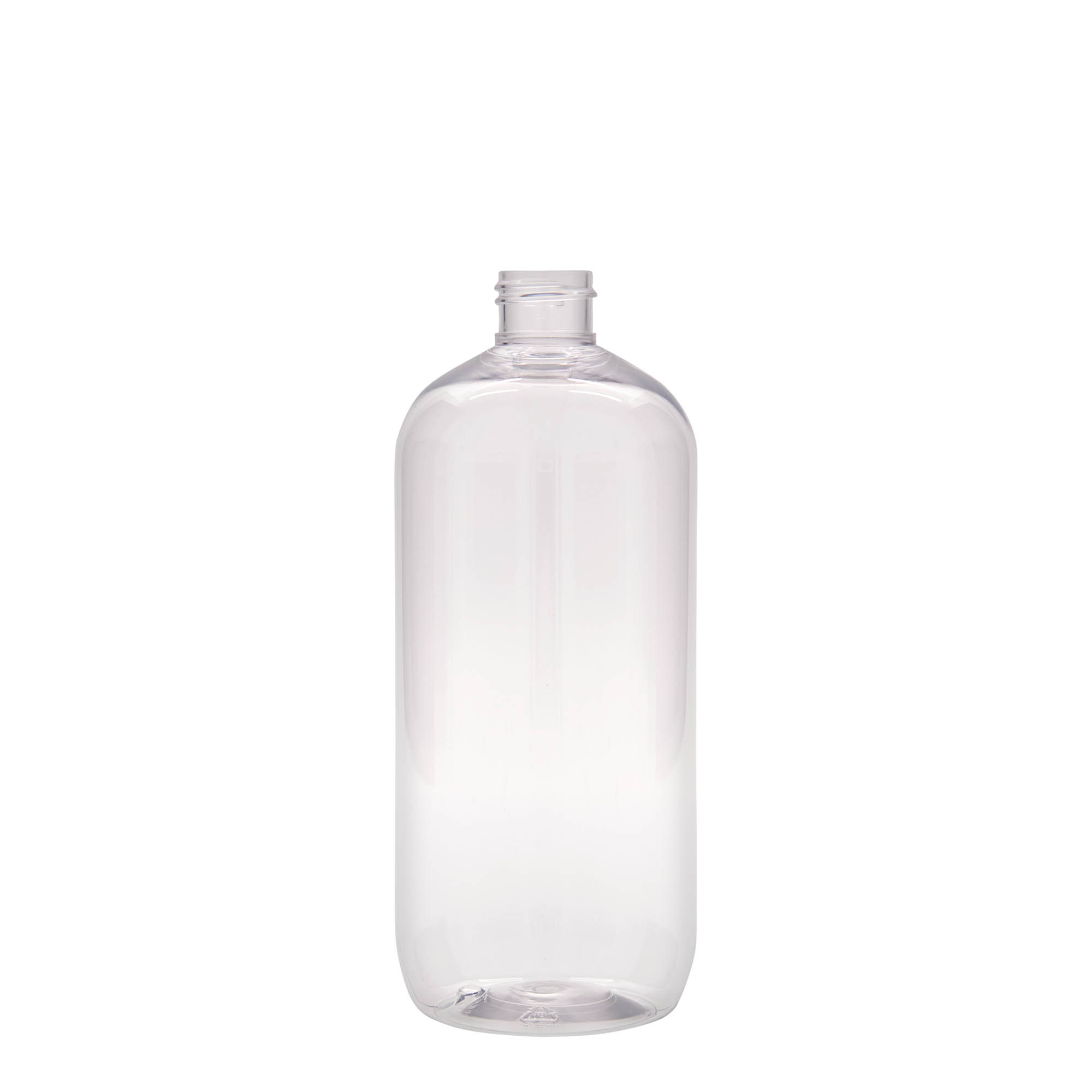 500 ml butelka PET „Boston”, tworzywo sztuczne, gwint: 24/410 500 ml butelka PET „Boston”, tworzywo sztuczne, gwint: 24/410