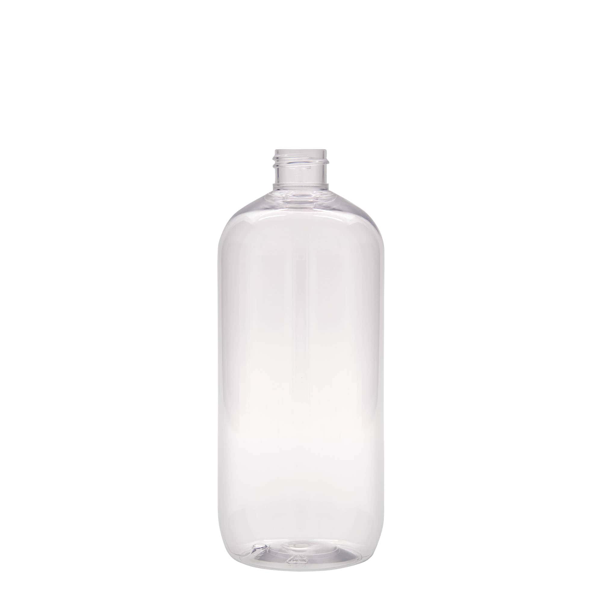 500 ml butelka PET „Boston”, tworzywo sztuczne, gwint: 24/410