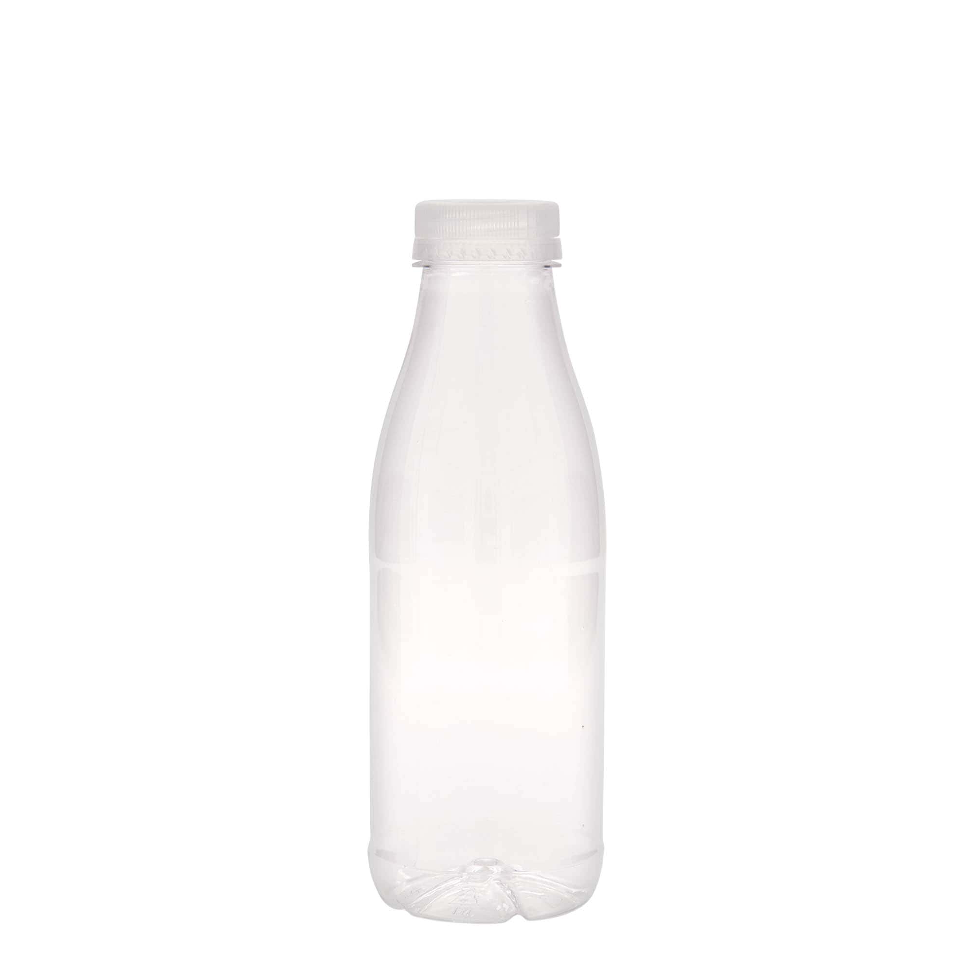 500 ml butelka PET „Milk and Juice”, tworzywo sztuczne, gwint: 38 mm