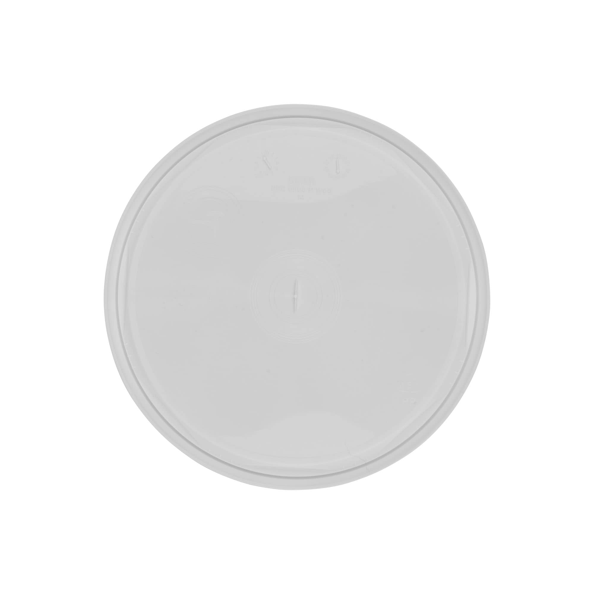 Pokrywka do wiadra 5-6 l, tworzywo sztuczne PP, kolor biały