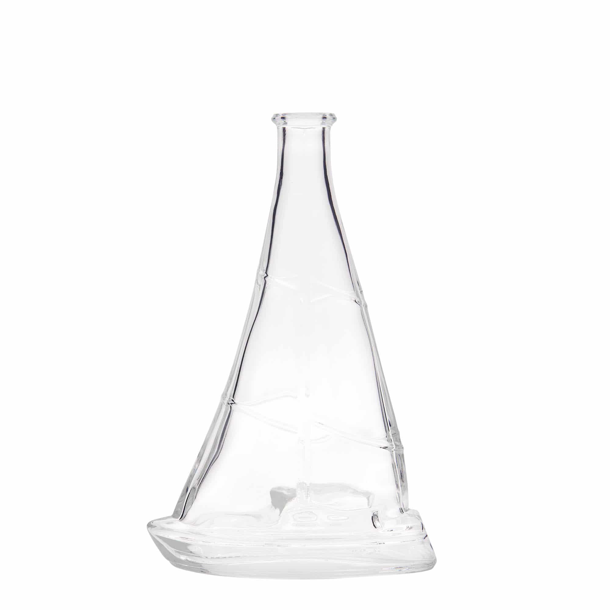 350 ml butelka szklana 'Żaglówka', zamknięcie: korek
