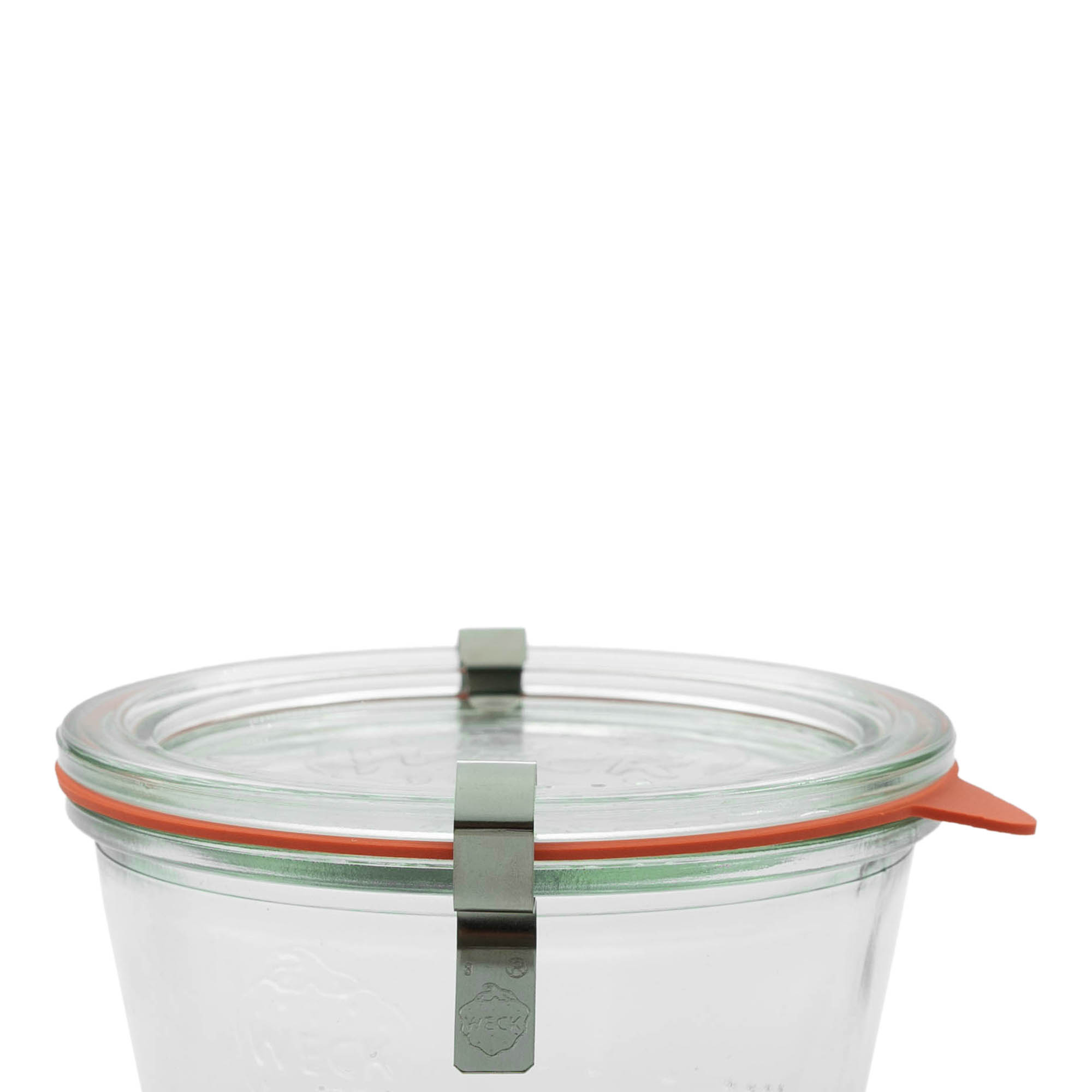 Zacisk WECK #, stal nierdzewna, srebrny