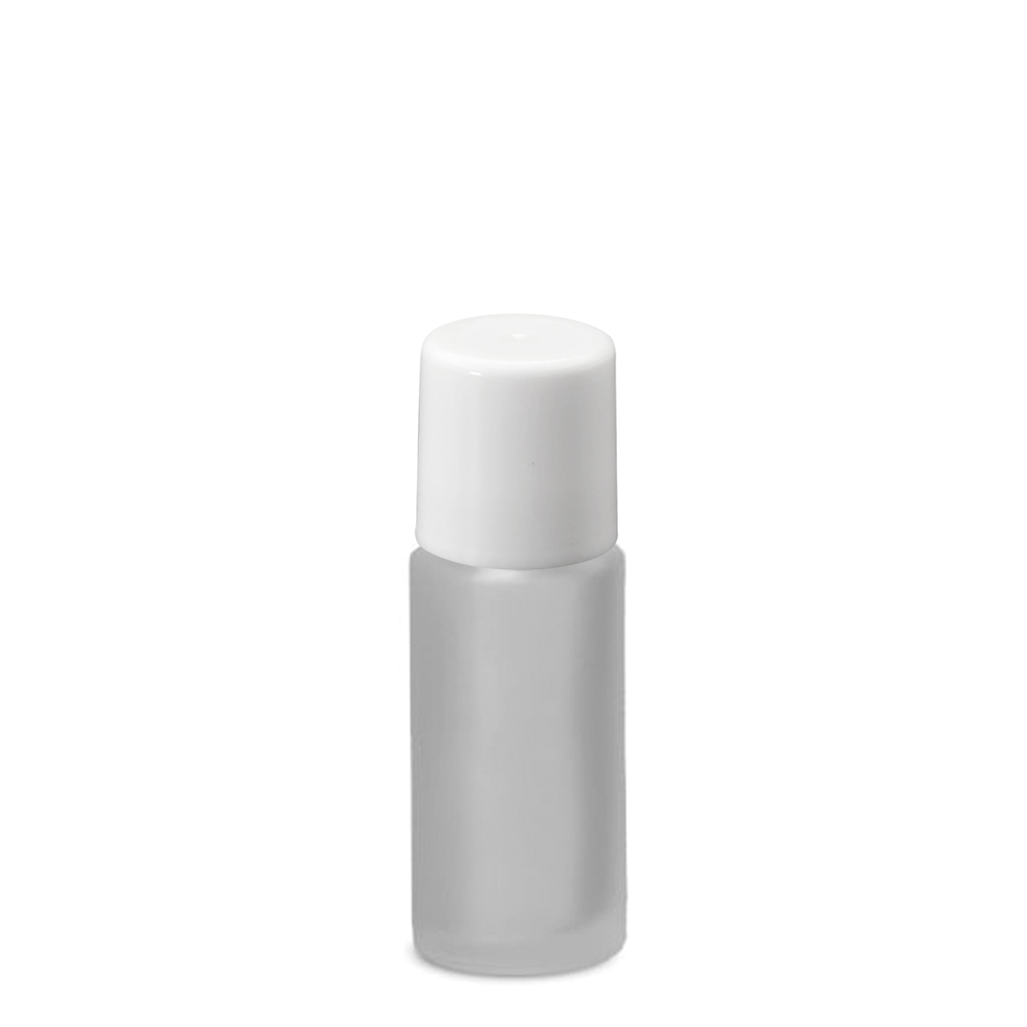 Butelka roll-on 50 ml, szkło, brązowy, szyjka: nakrętka