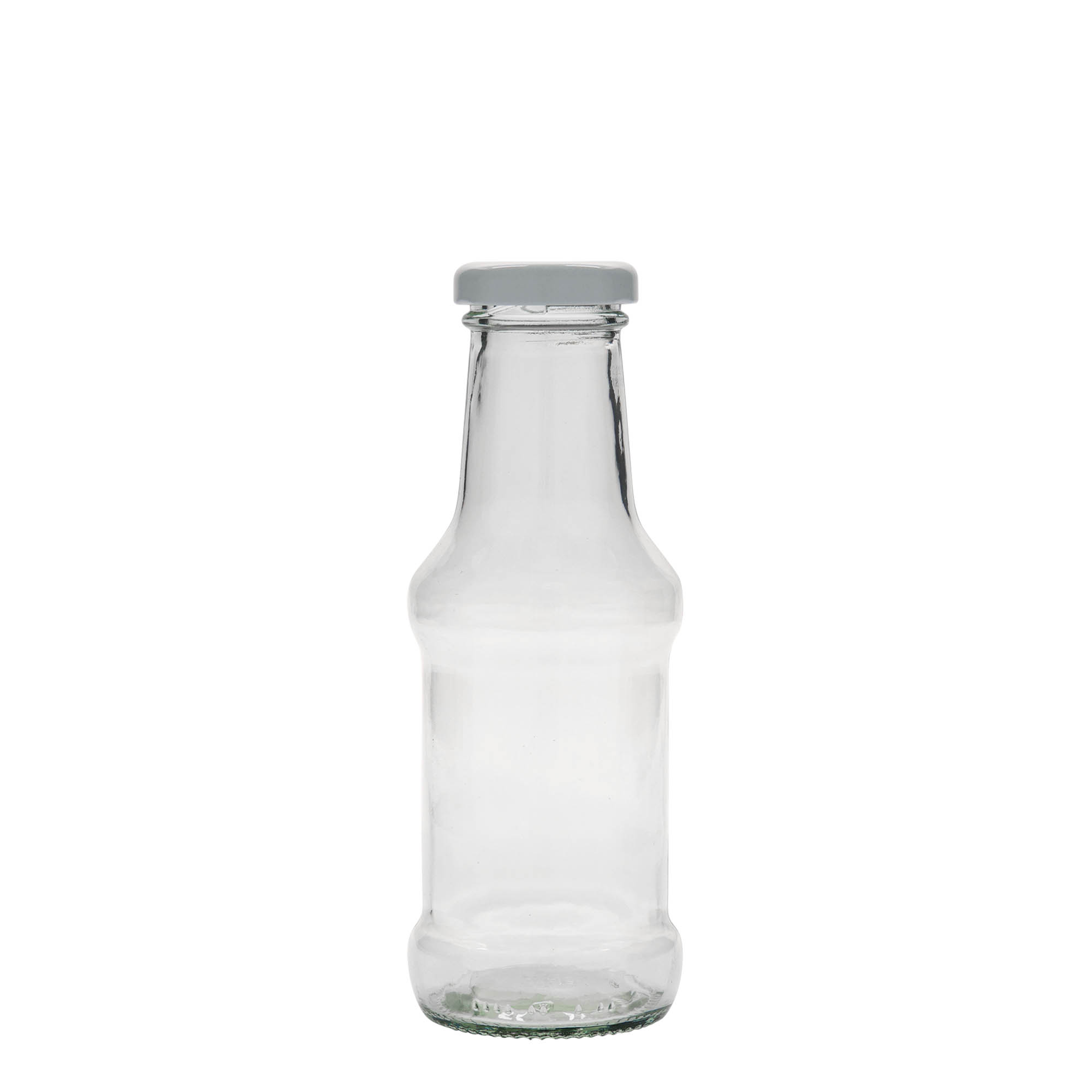 250 ml butelka na sos, szkło, otwór: Twist-Off (TO 38) 250 ml butelka na sos, szkło, otwór: Twist-Off (TO 38)