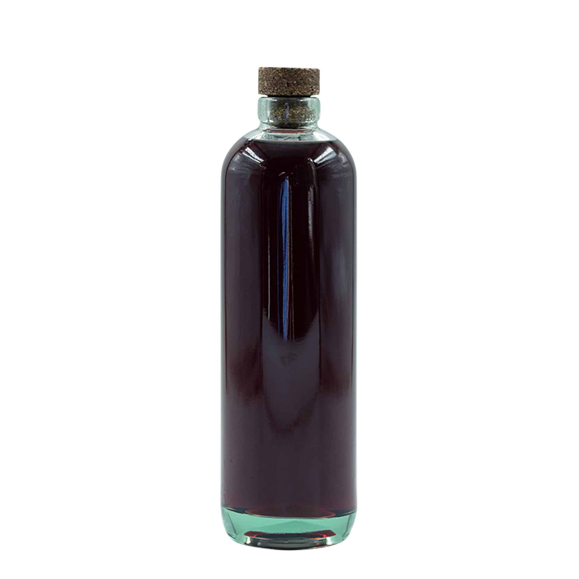 700 ml butelka szklana 'Pilot', zamknięcie: korek