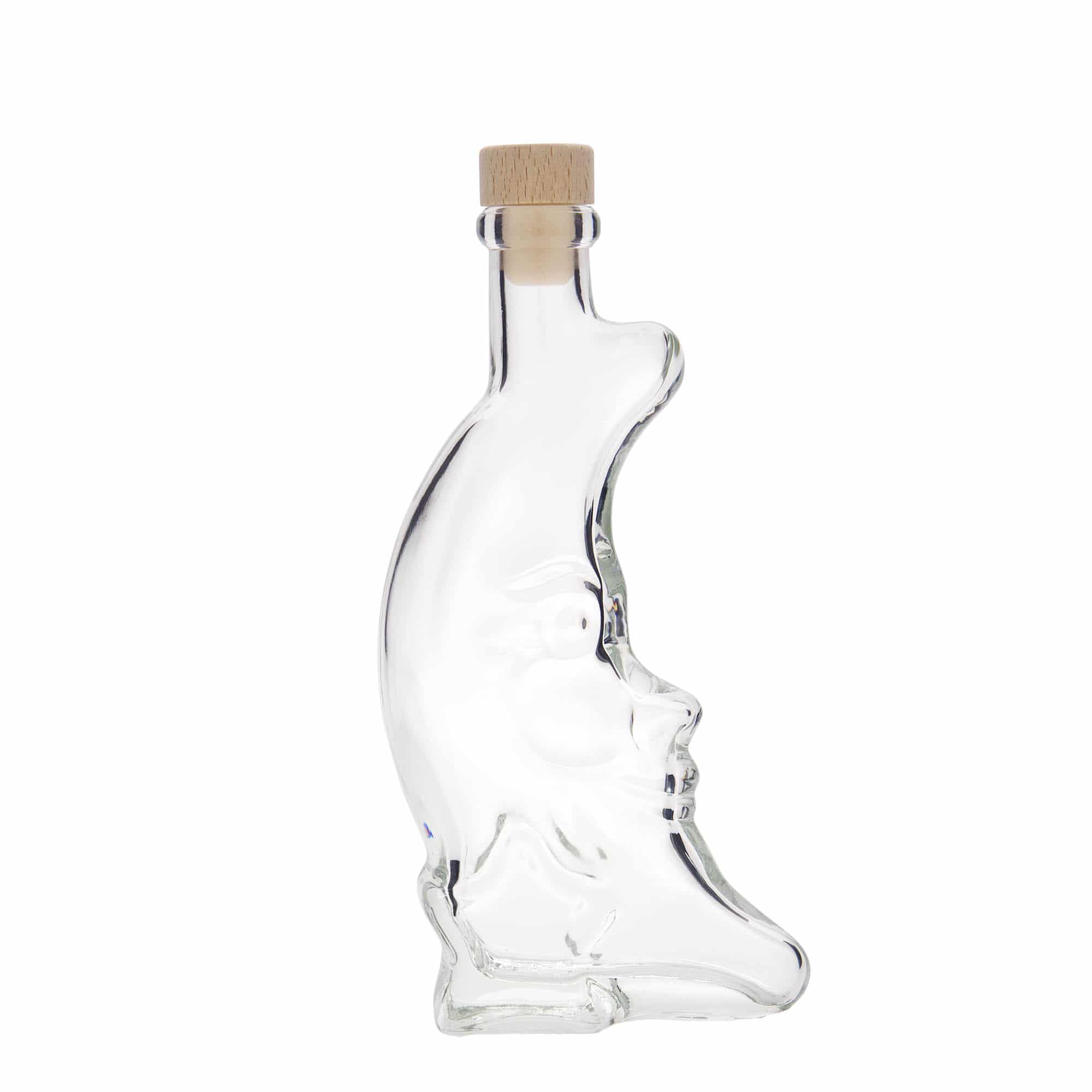 200 ml butelka szklana 'Księżyc', zamknięcie: korek