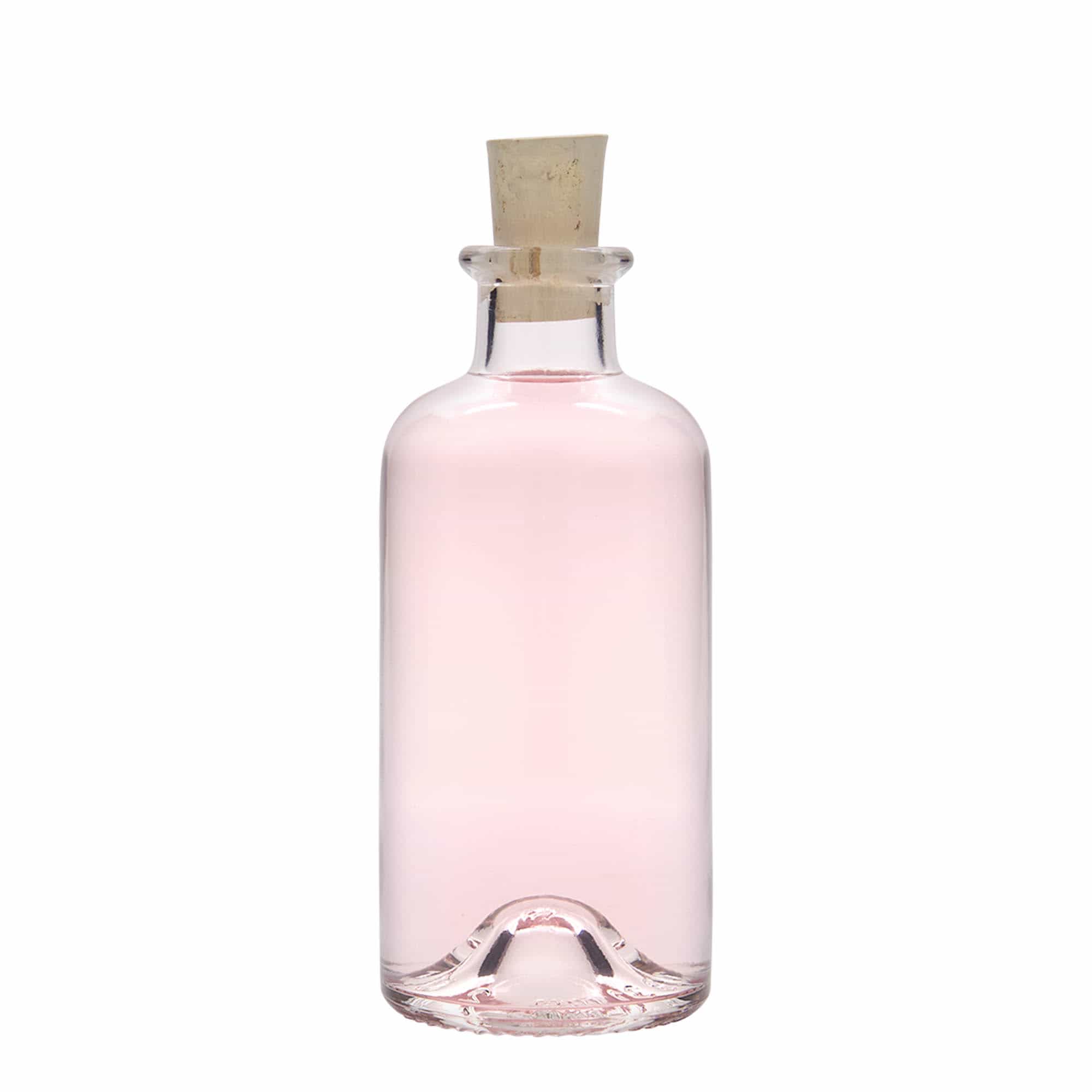 200 ml butelka szklana apteczna, zamknięcie: korek