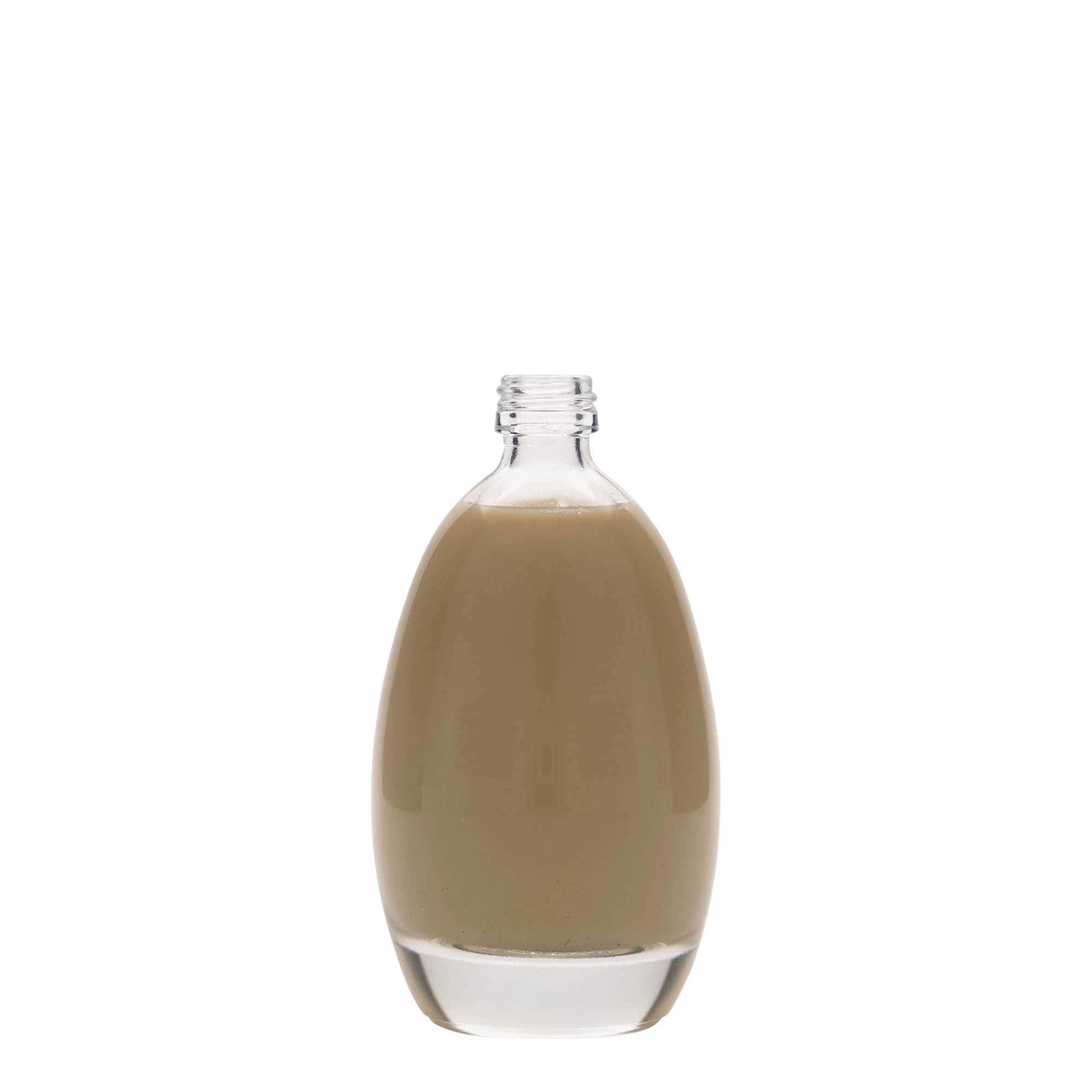100 ml butelka szklana „Jajko”, szyjka: PP 18 100 ml butelka szklana „Jajko”, szyjka: PP 18