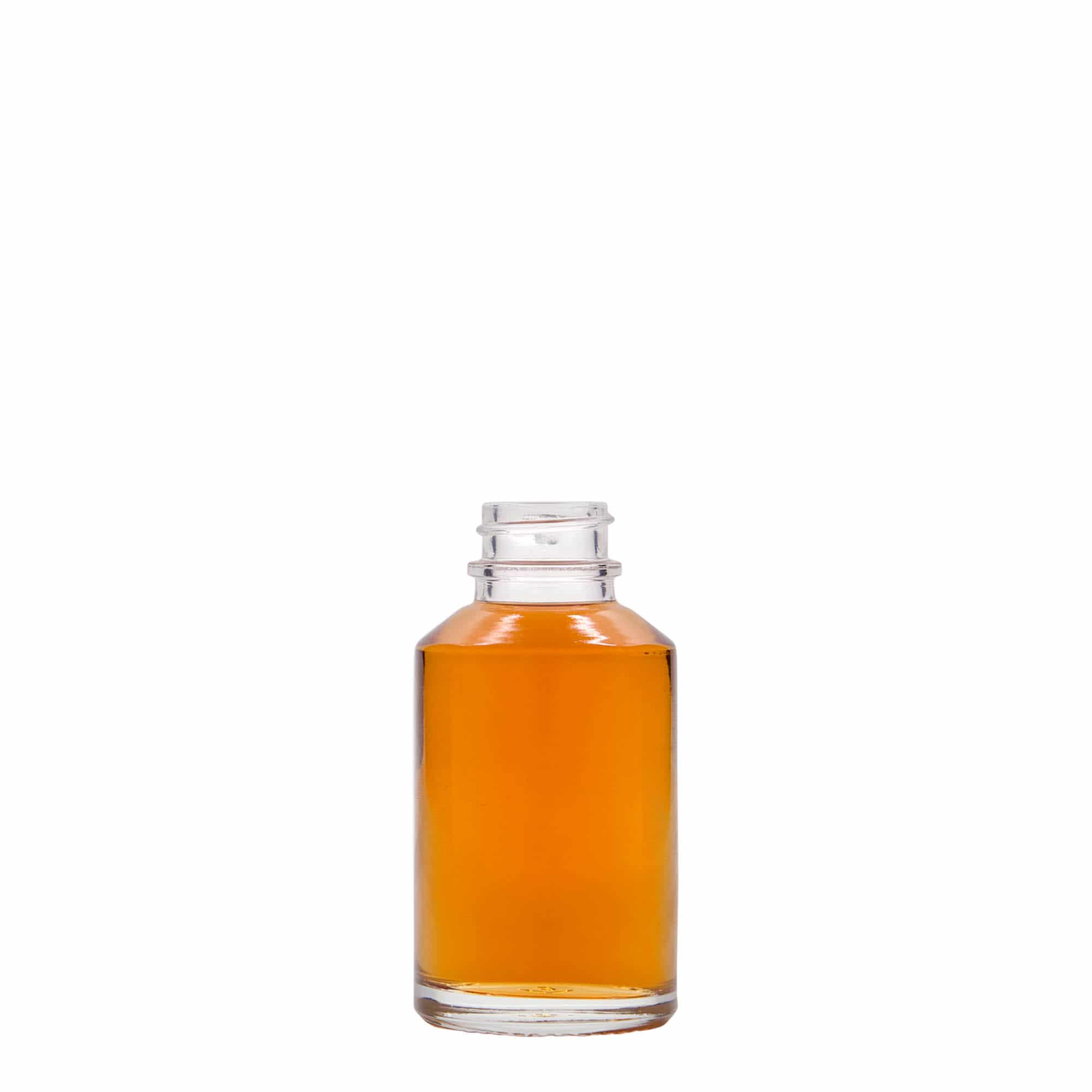 50 ml butelka szklana 'Hella', gwint: GPI 22 50 ml butelka szklana 'Hella', gwint: GPI 22