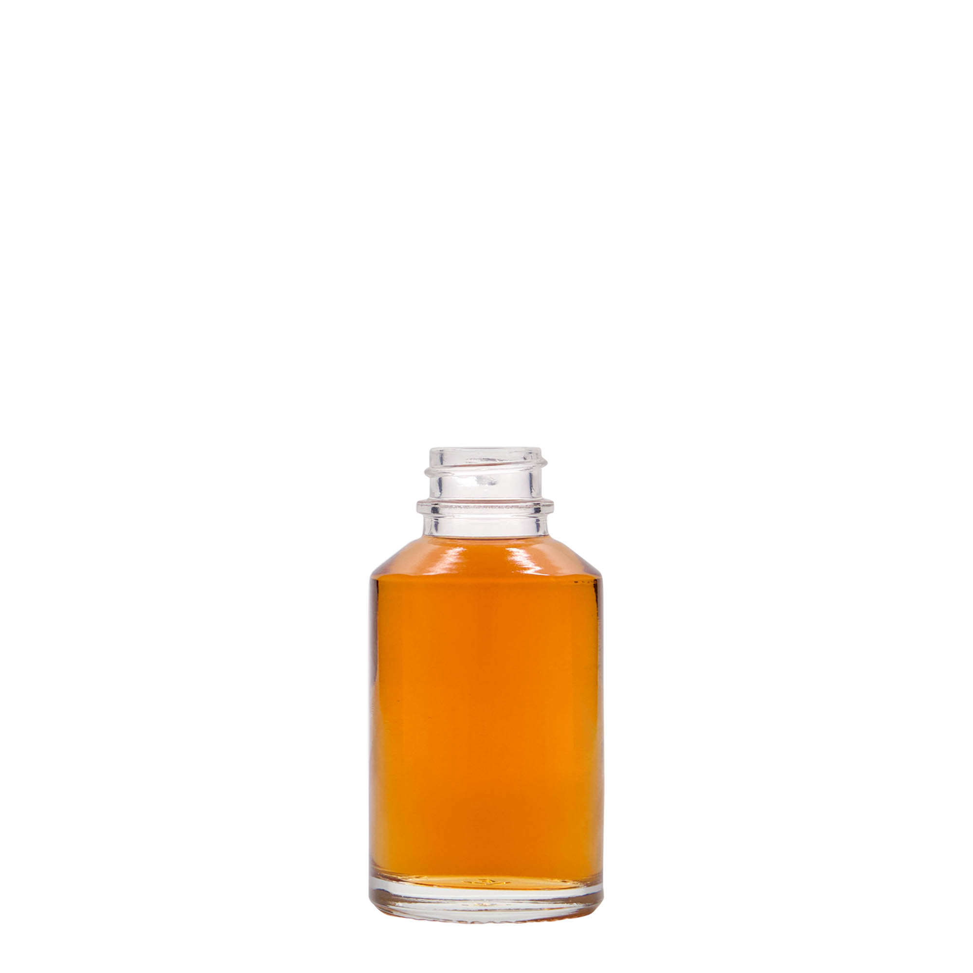 50 ml butelka szklana 'Hella', gwint: GPI 22 50 ml butelka szklana 'Hella', gwint: GPI 22