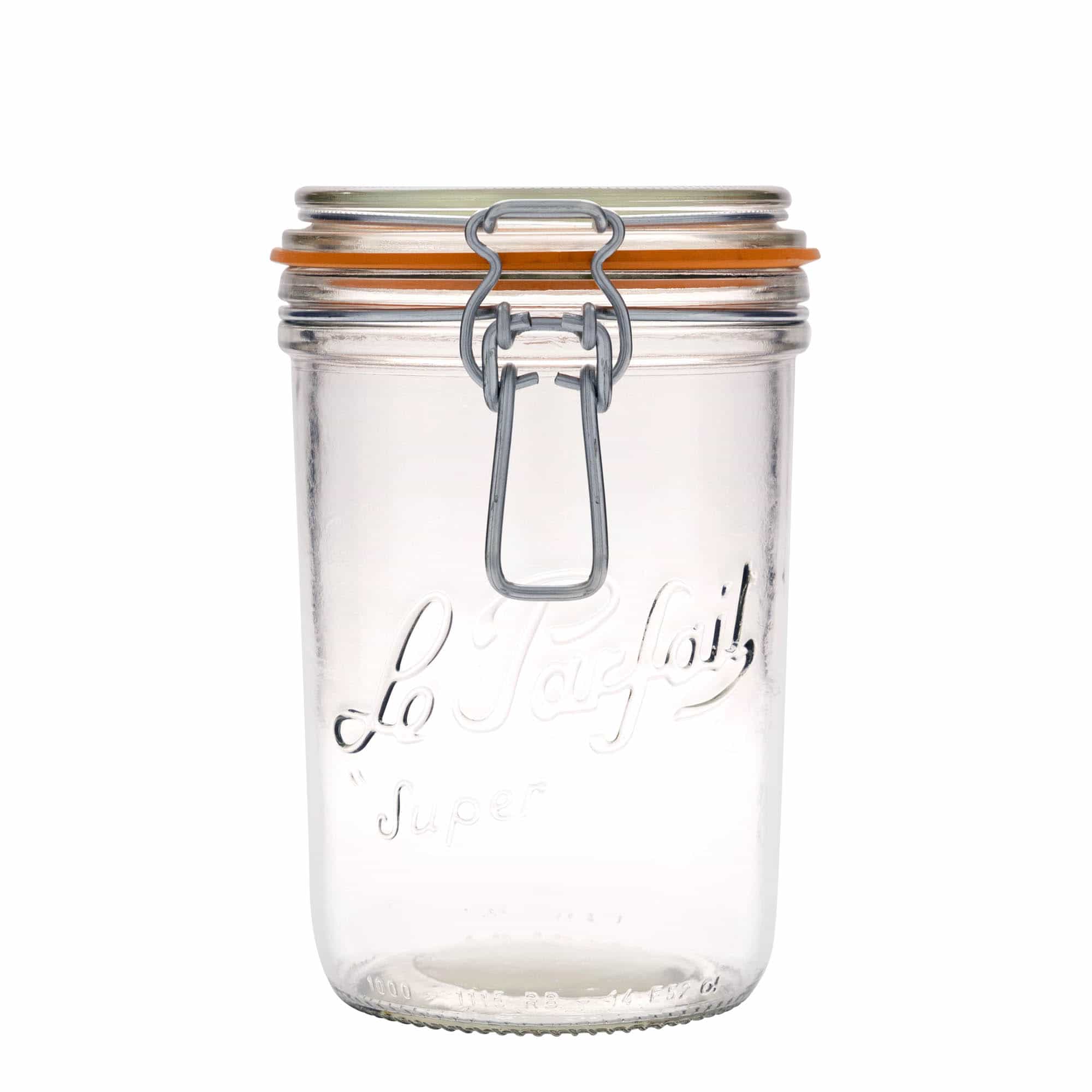 1000 ml słoik z zamknięciem pałąkowym 'Le Parfait Super Terrine', zamknięcie: Zamknięcie pałąkowe 1000 ml słoik z zamknięciem pałąkowym 'Le Parfait Super Terrine', zamknięcie: Zamknięcie pałąkowe