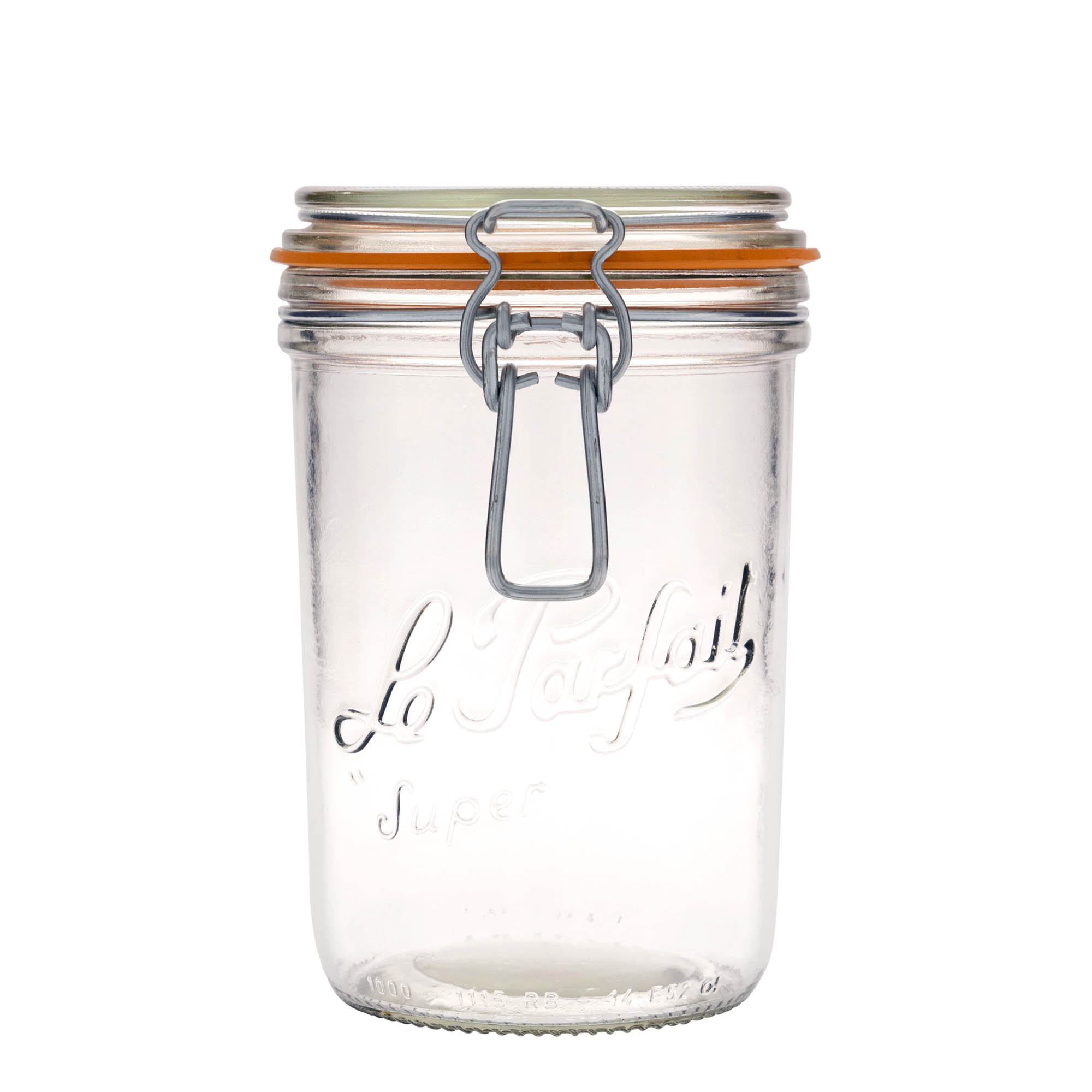 1.000 ml słoik z klamrą drucianą 'Le Parfait Super Terrine', otwór: zamknięcie z klamrą drucianą 1.000 ml słoik z klamrą drucianą 'Le Parfait Super Terrine', otwór: zamknięcie z klamrą drucianą