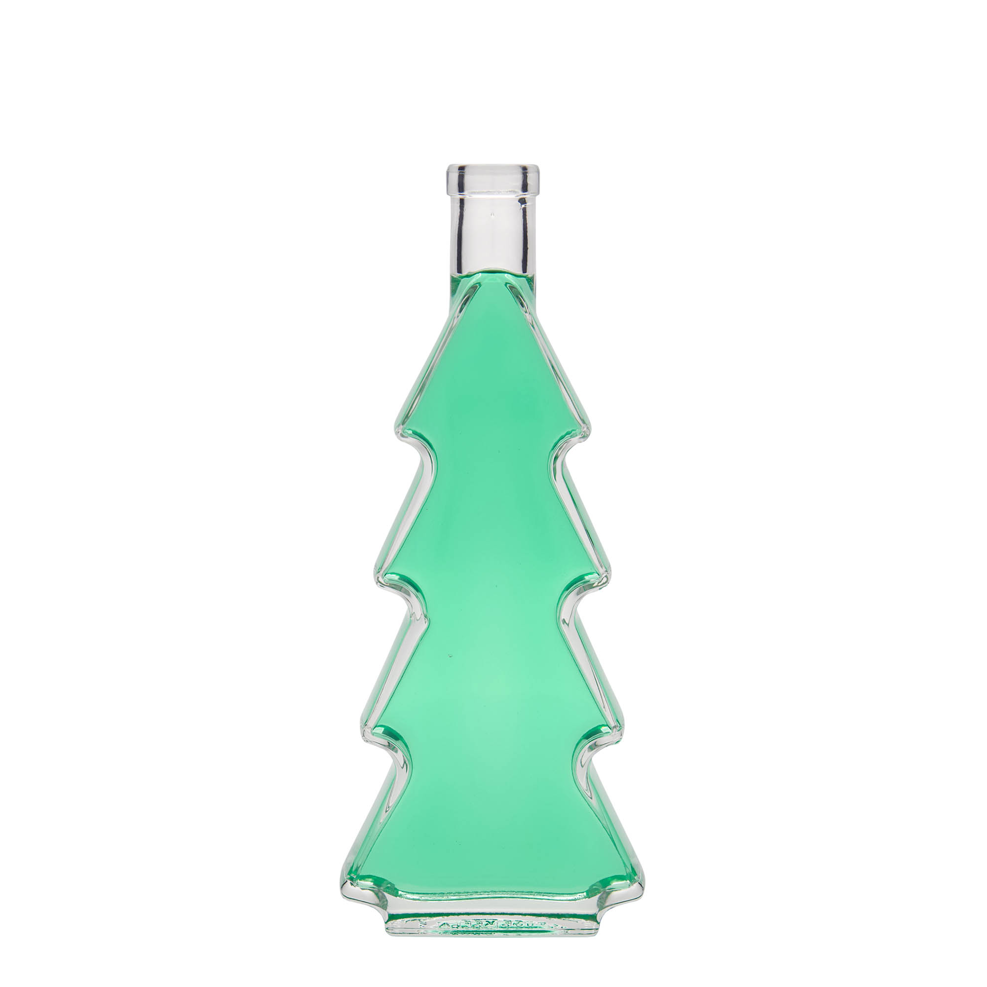 350 ml butelka szklana „Choinka”, otwór: korek