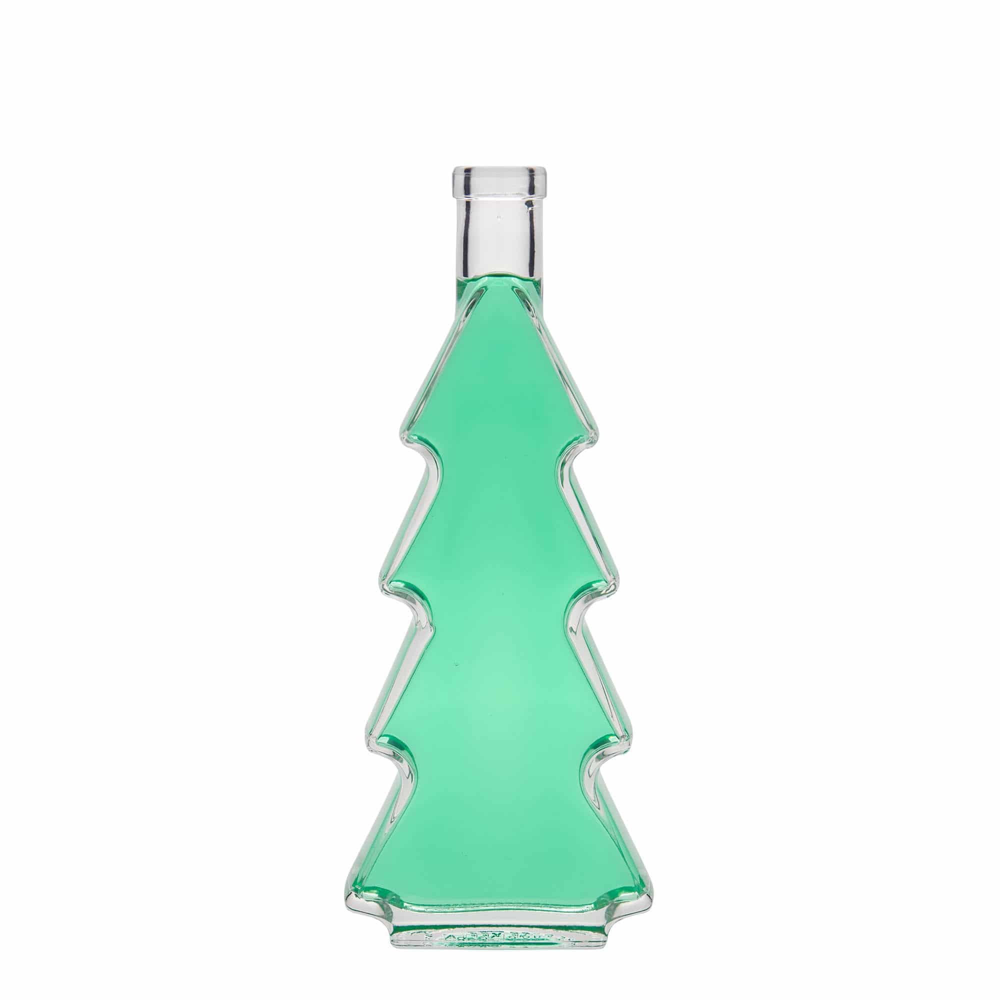 350 ml butelka szklana „Choinka”, otwór: korek