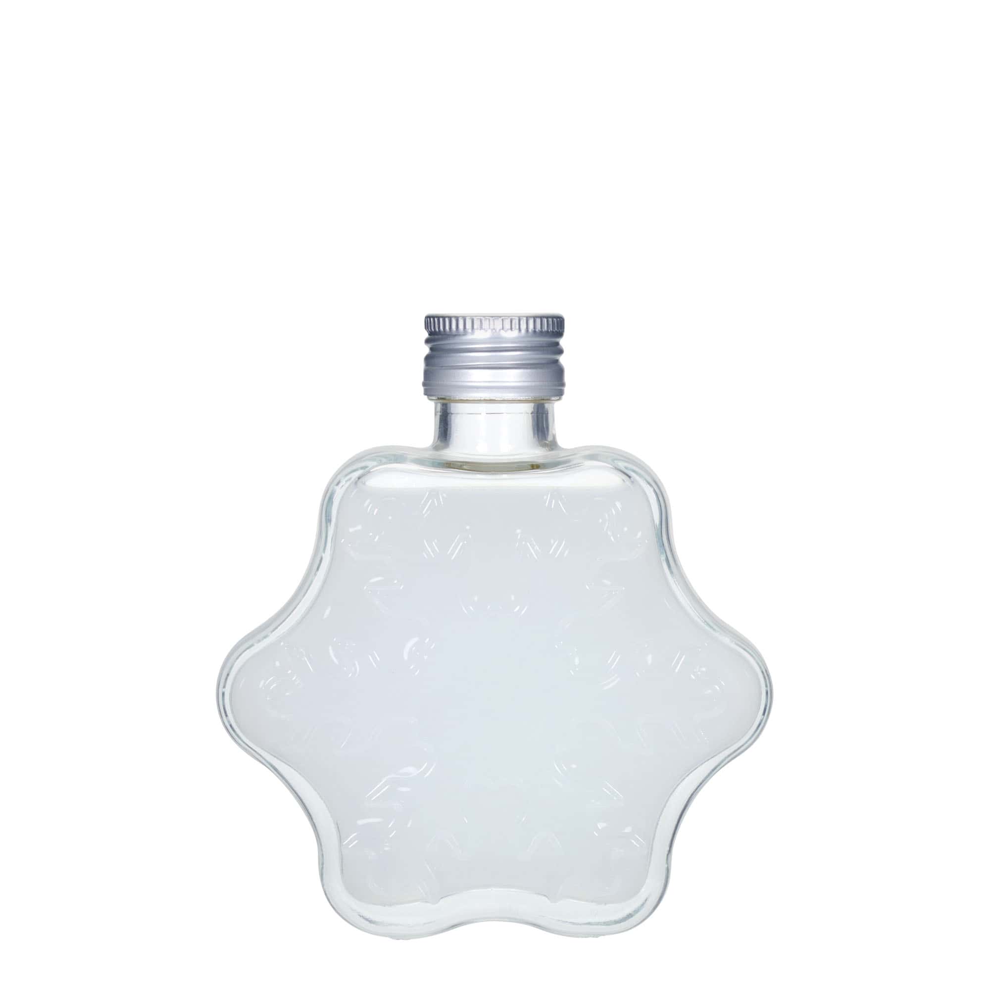 200 ml butelka szklana 'Płatek śniegu', wlot: PP 28