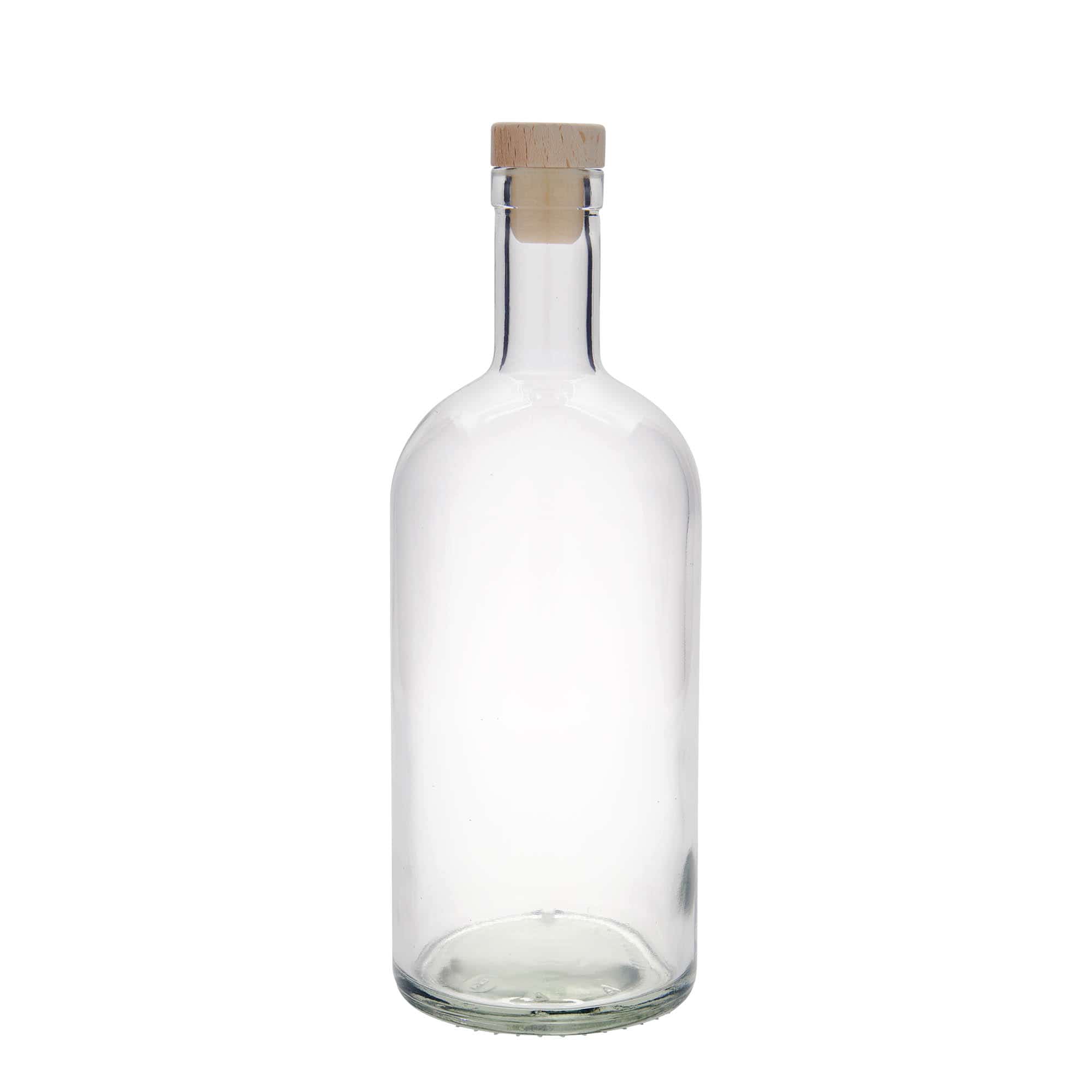 1000 ml butelka szklana 'Gerardino', zamknięcie: korek