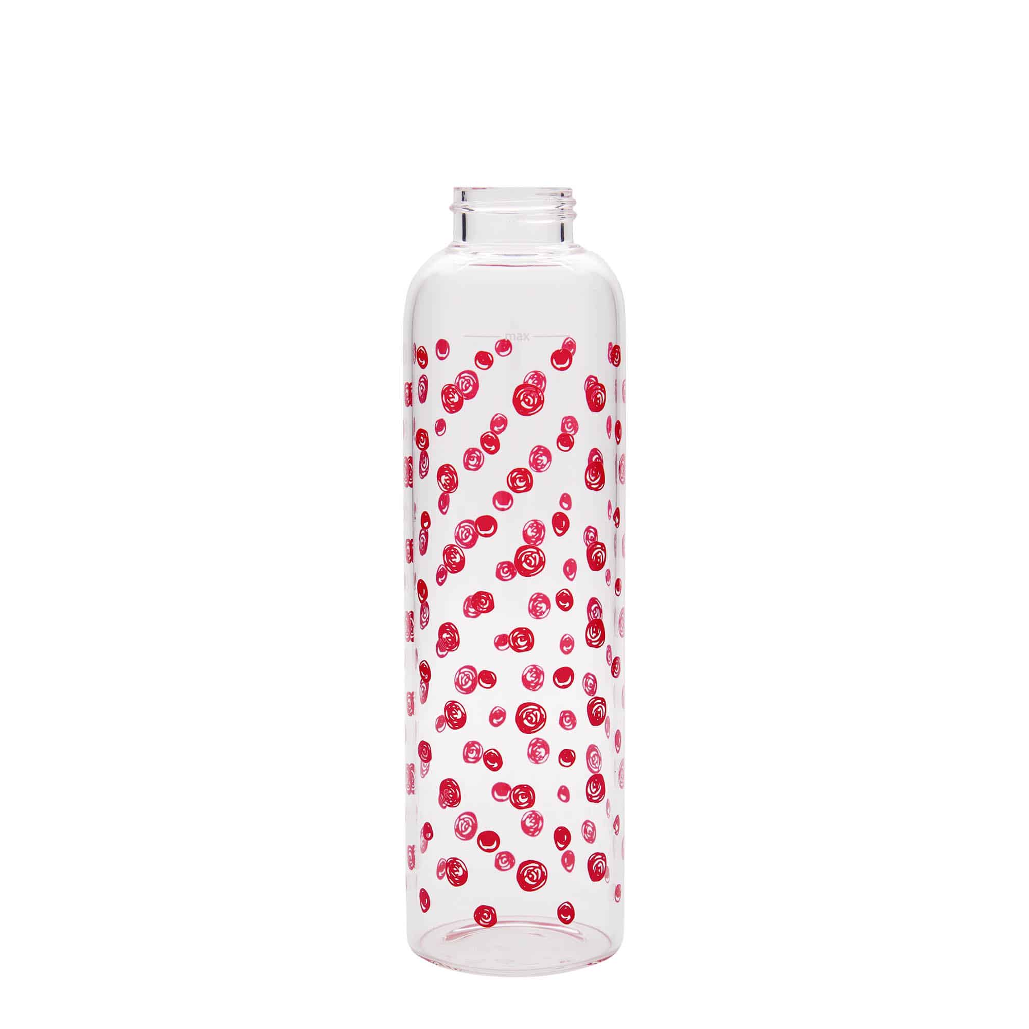 500 ml butelka do picia 'Perseus', wzór: czerwone kropki, zamknięcie: zakrętka 500 ml butelka do picia 'Perseus', wzór: czerwone kropki, zamknięcie: zakrętka
