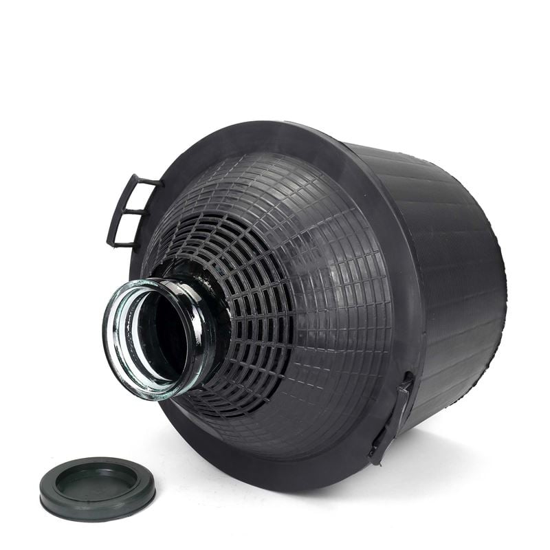 34 l butla balonowa szerokootworowa, szkło, zakończenie: nakładana pokrywa