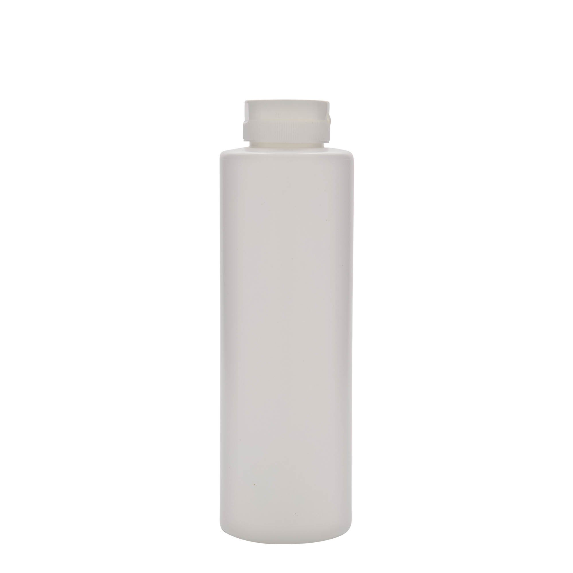 500 ml butelka na sos, tworzywo sztuczne LDPE, biała, gwint: 38/400