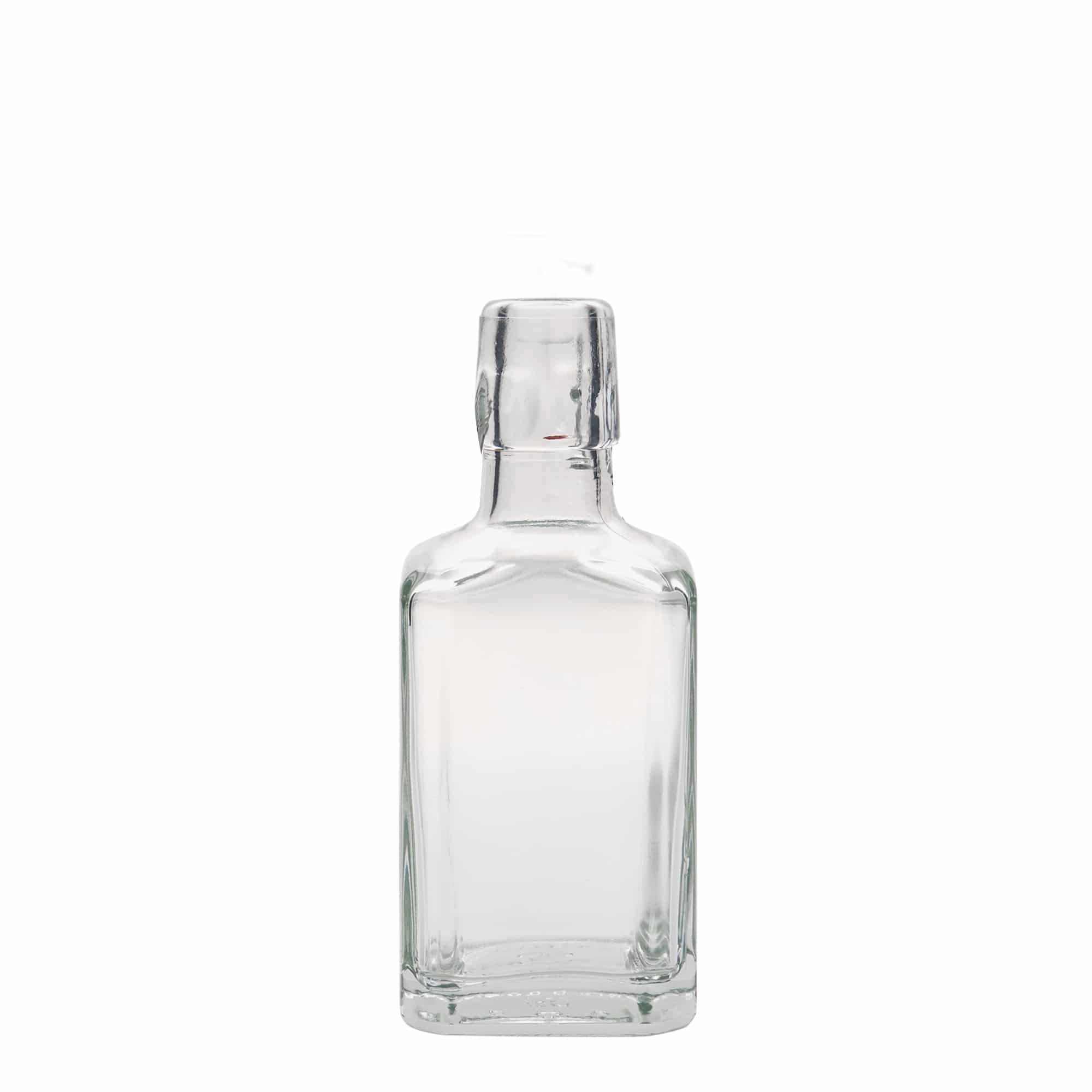 250 ml butelka szklana 'Rialto', kwadratowa, zamknięcie: Zamknięcie pałąkowe 250 ml butelka szklana 'Rialto', kwadratowa, zamknięcie: Zamknięcie pałąkowe