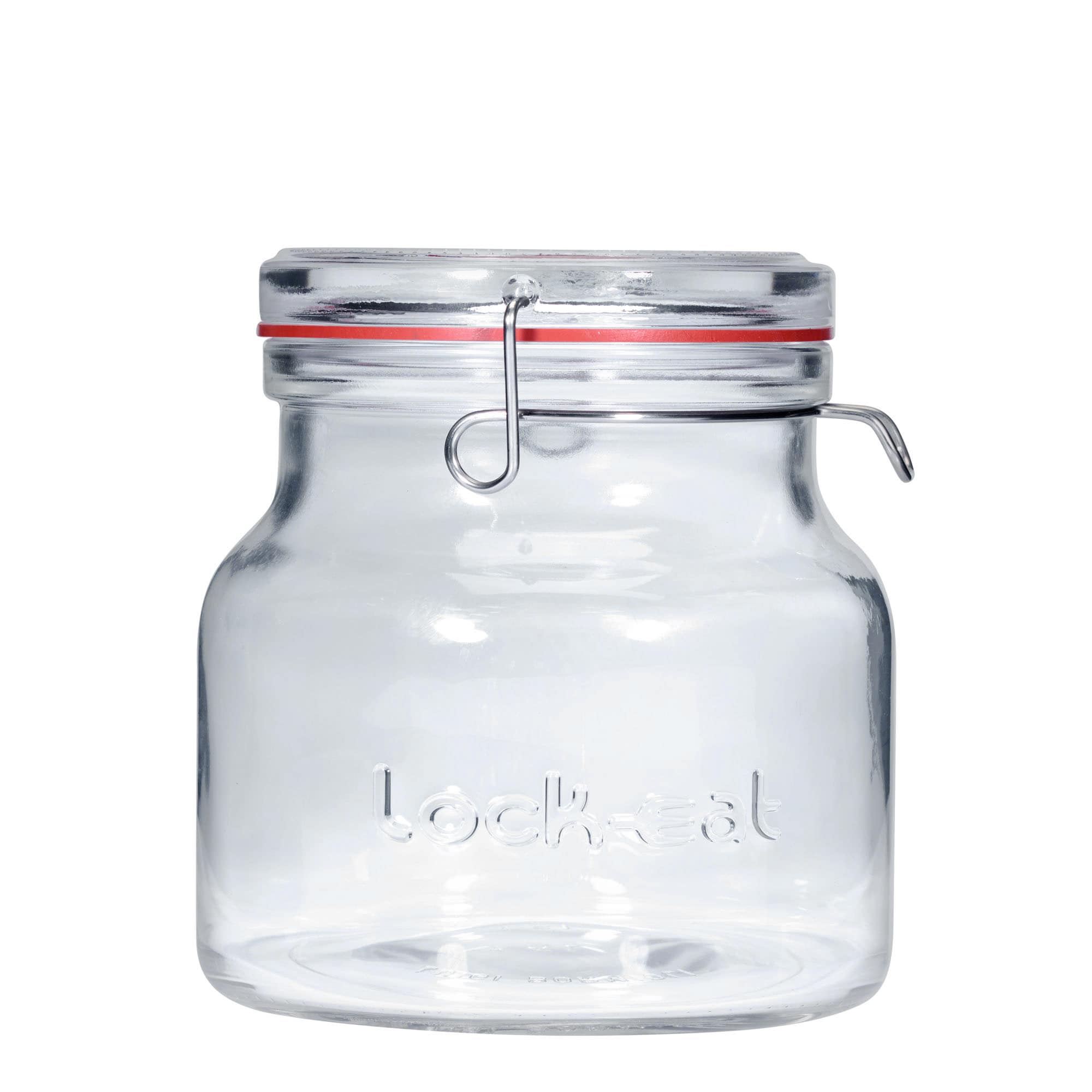 1.500 ml słoik ze szklanym drucianym zamknięciem 'Lock-Eat', otwór: zamknięcie drucianym zaczepem
