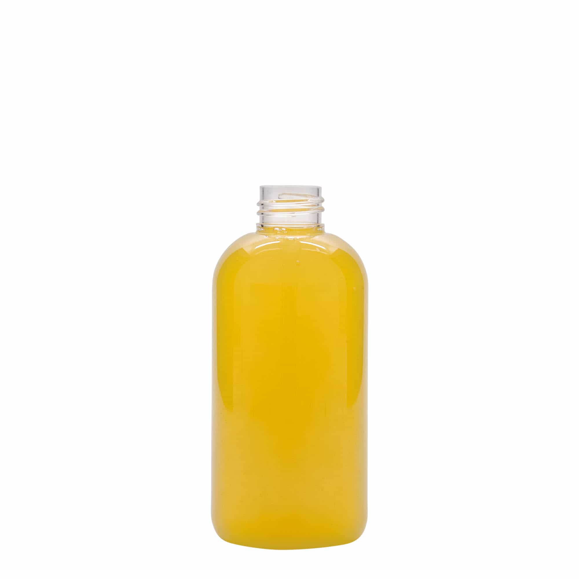 200 ml butelka PET 'Boston', tworzywo sztuczne, zamknięcie: GPI 24/410