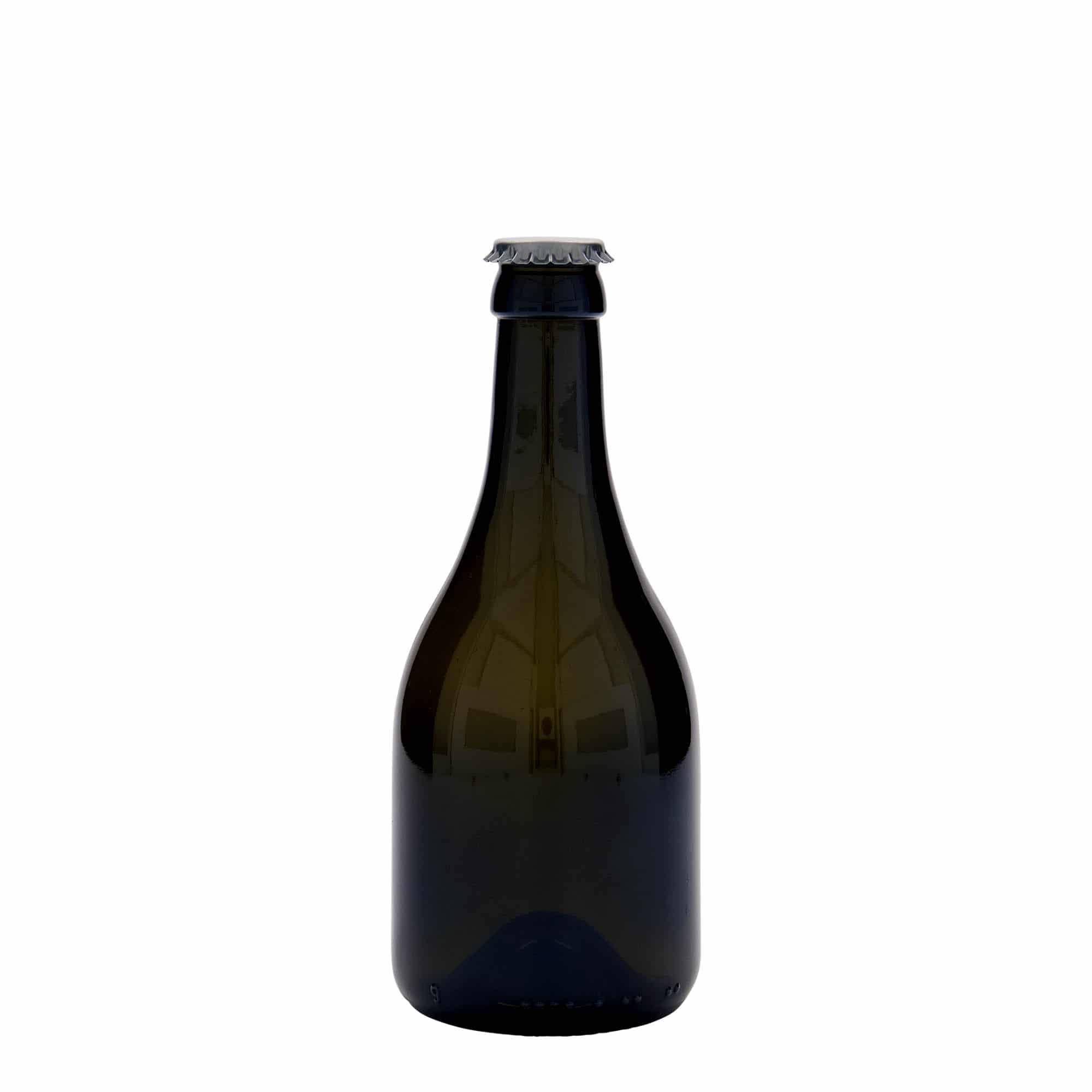 330 ml butelka do piwa 'Horta', szkło, kolor zielony antyczny, zamknięcie: kapsel