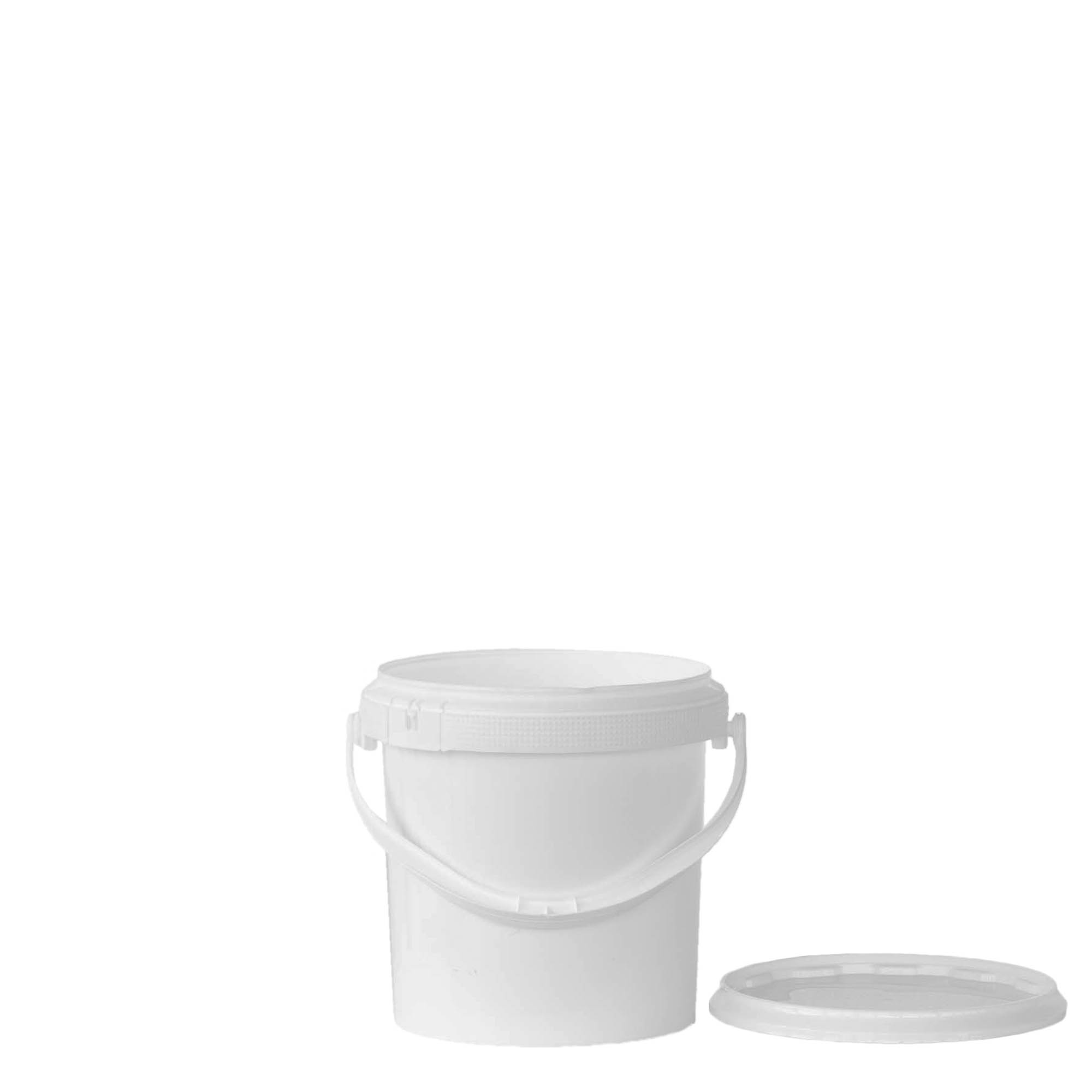 1,8 l wiadro, tworzywo sztuczne PP, biały 1,8 l wiadro, tworzywo sztuczne PP, biały