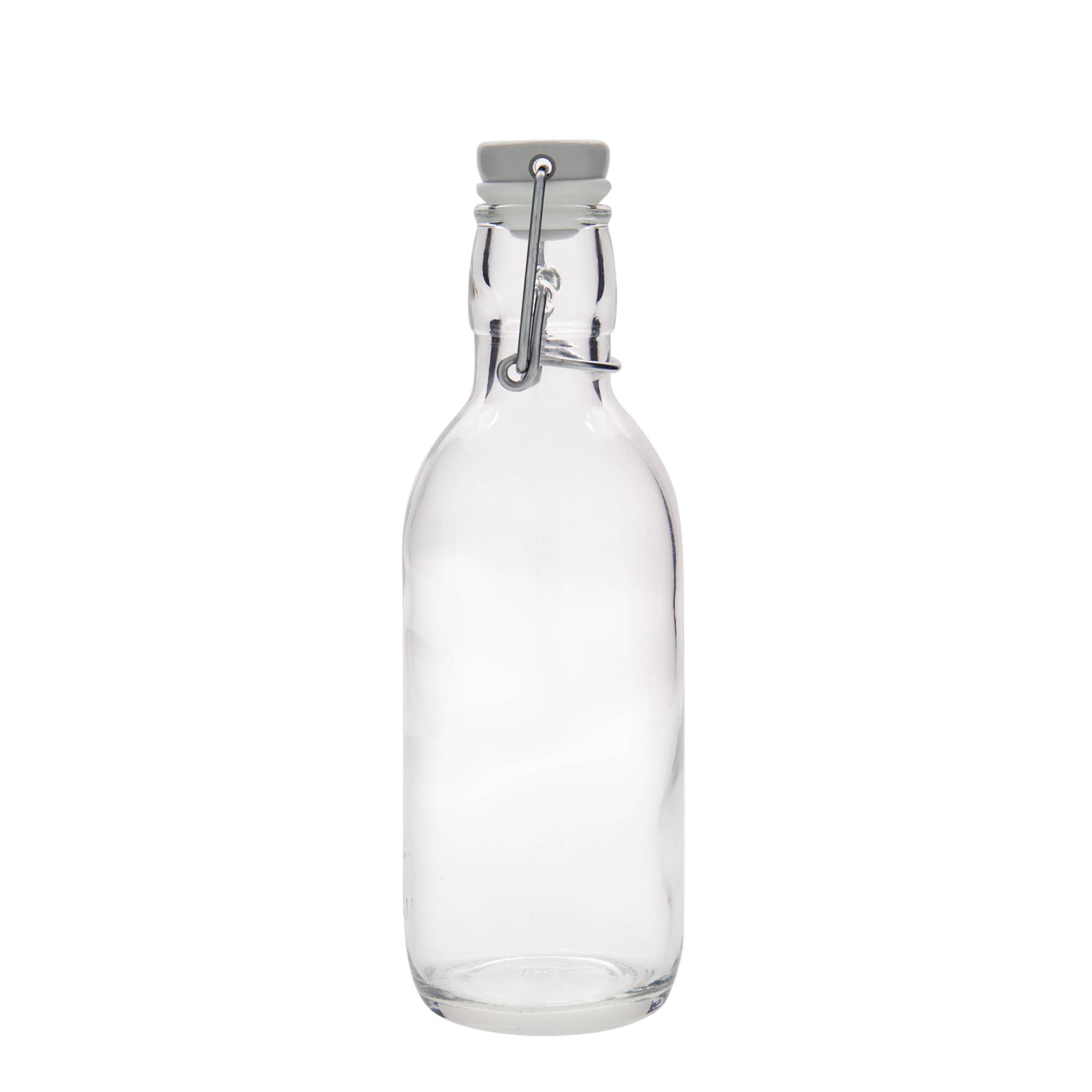 500 ml butelka szklana 'Emilia', otwór: zamknięcie na klamrę
