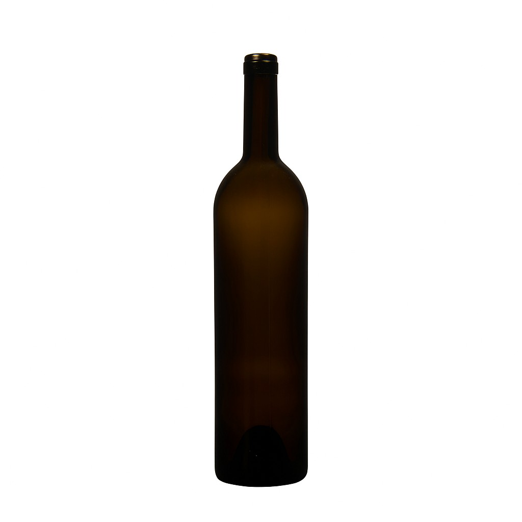 750 ml butelka na wino 'Liberty', antyczna zieleń, korek w szyjce 750 ml butelka na wino 'Liberty', antyczna zieleń, korek w szyjce