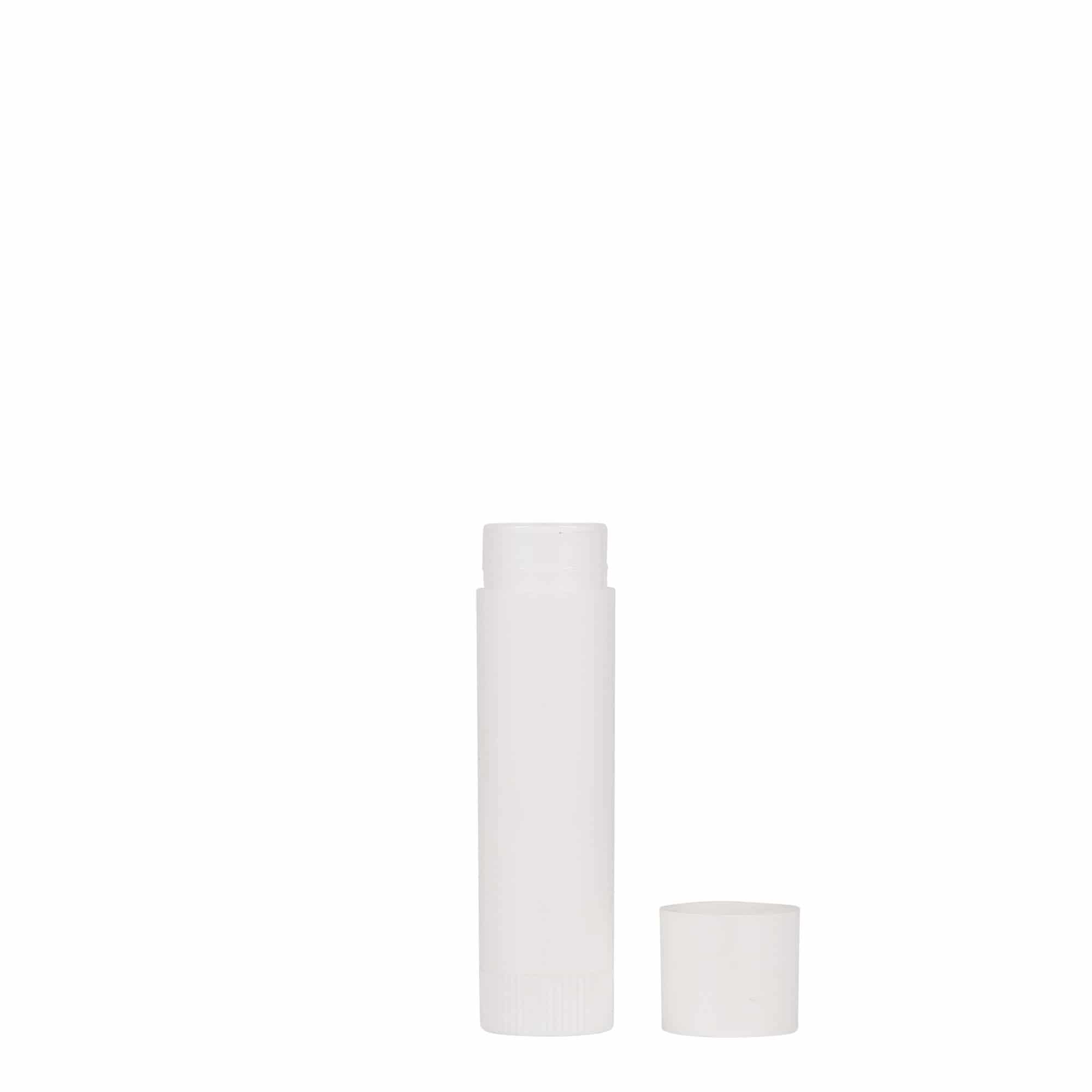 6 ml tulejka do szminki, tworzywo sztuczne PP, biały