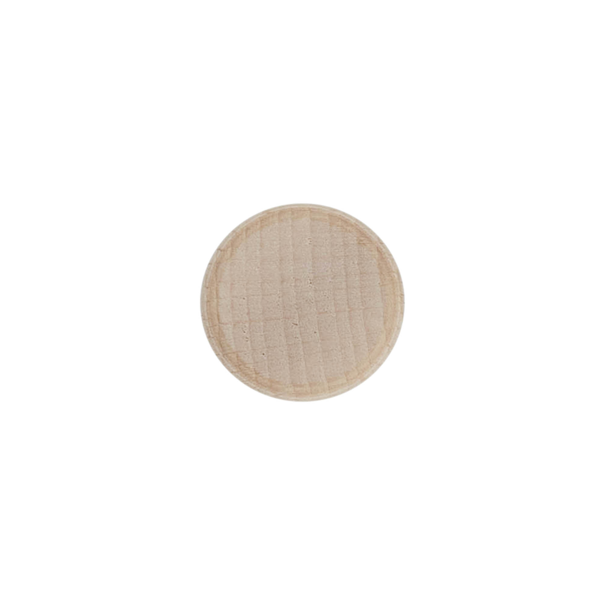 Korek z uchwytem z otworem dozującym 19 mm, drewno/plastik, beżowy, do wylotu: korek