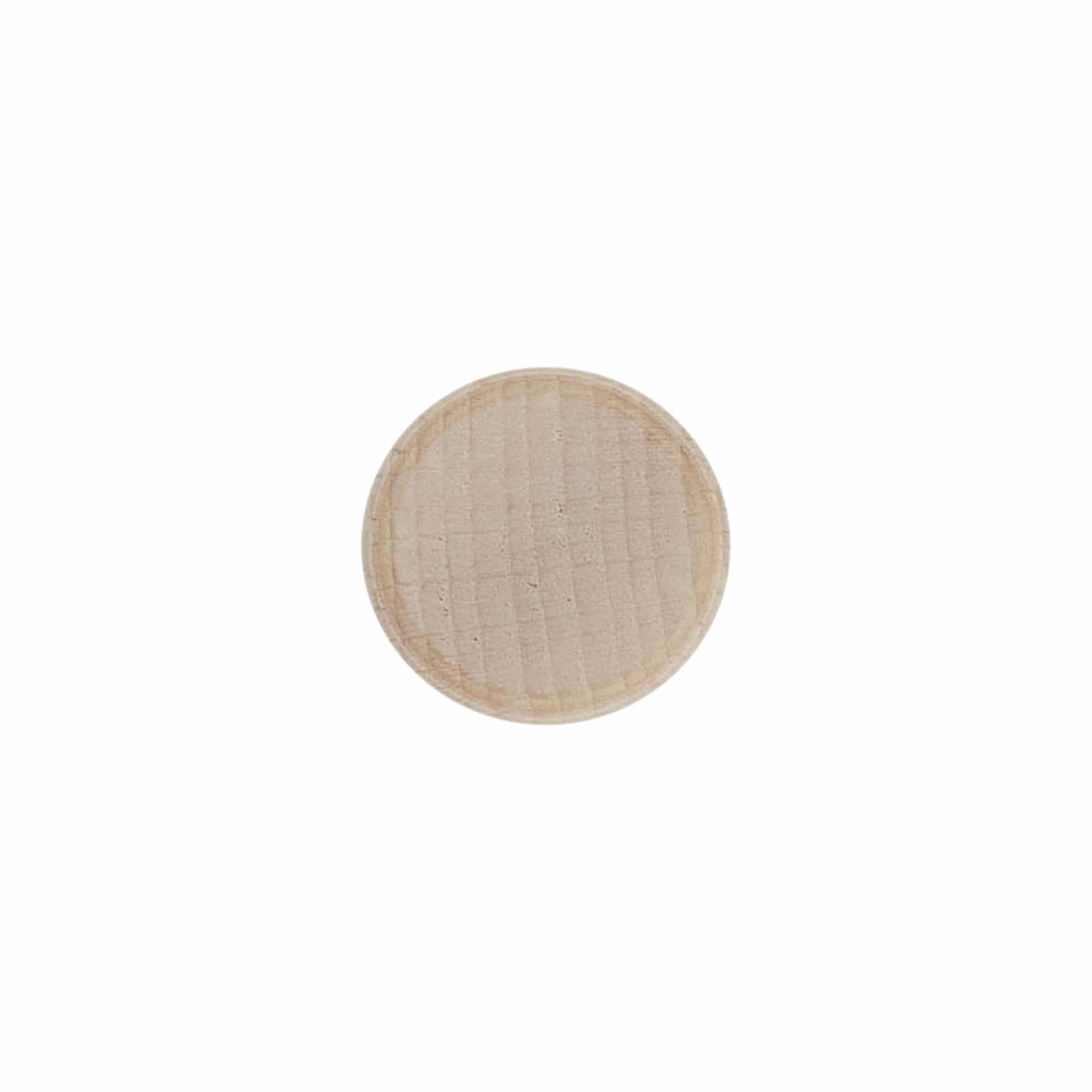 Korek z uchwytem z otworem dozującym 19 mm, drewno/plastik, beżowy, do wylotu: korek Korek z uchwytem z otworem dozującym 19 mm, drewno/plastik, beżowy, do wylotu: korek