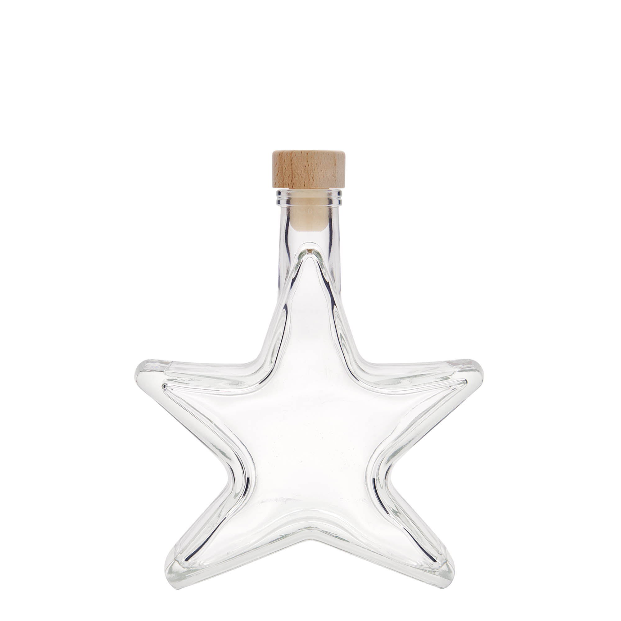 Butelka szklana 200 ml „Stern”, otwór: korek