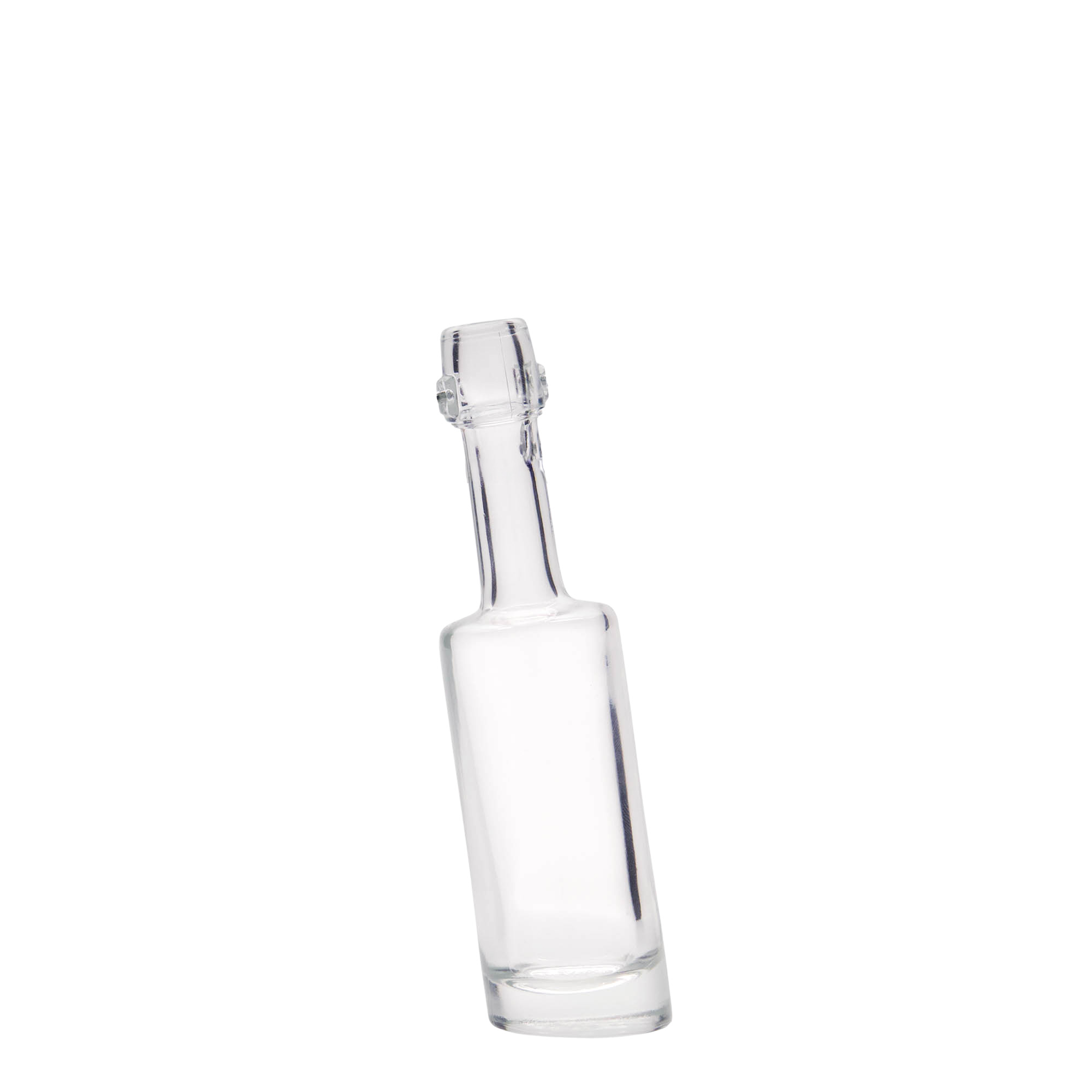 40 ml butelka szklana 'Bounty', szyjka: zamknięcie na klamrę 40 ml butelka szklana 'Bounty', szyjka: zamknięcie na klamrę