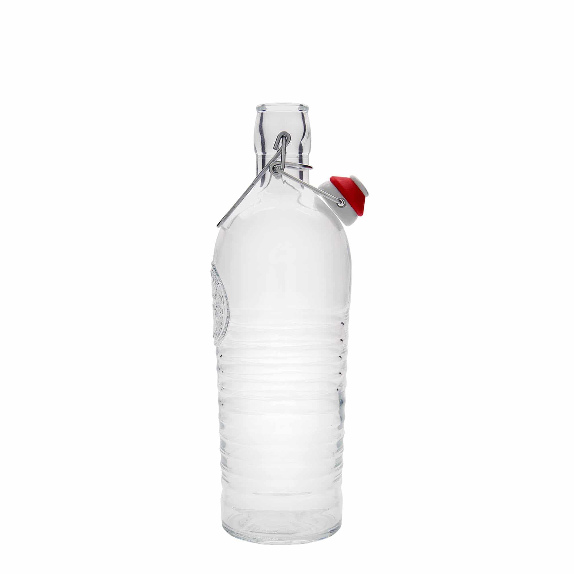 1200 ml butelka szklana 'Officina 1825', zamknięcie: Zamknięcie pałąkowe