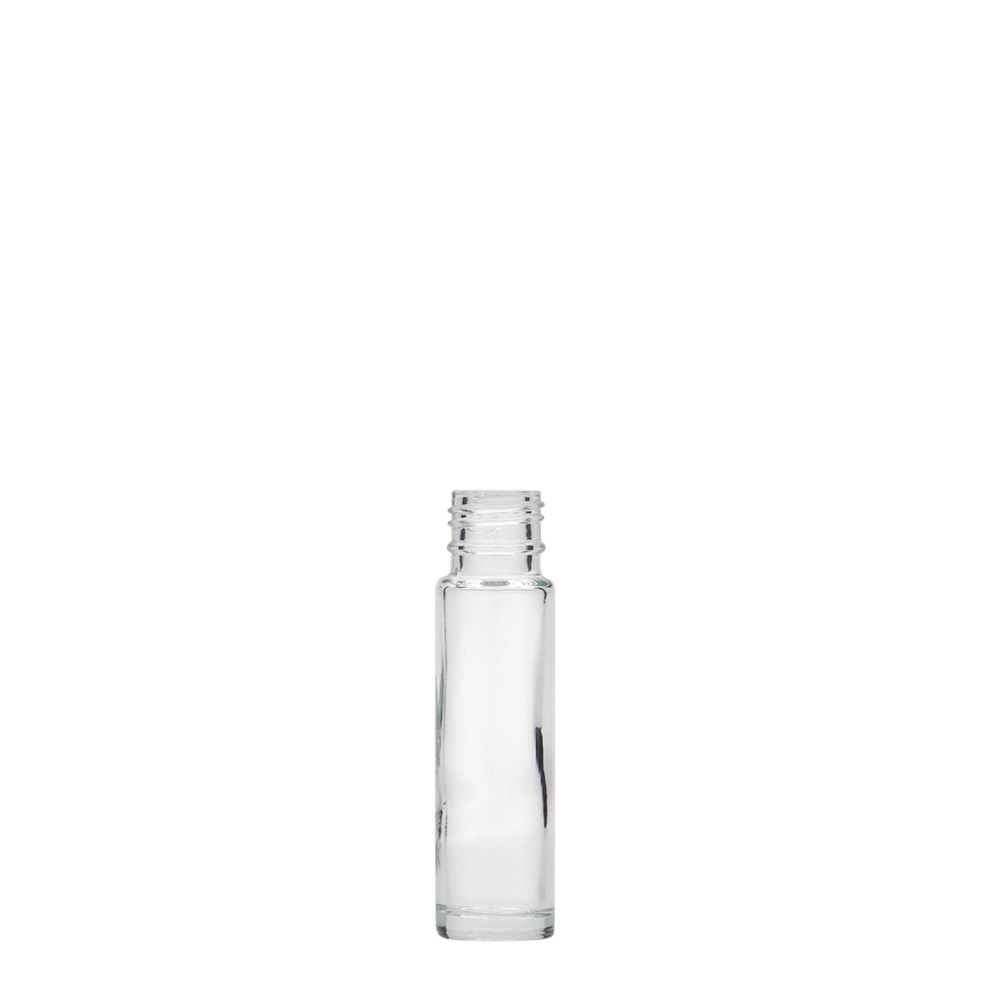 10 ml butelka roll-on, szkło, wylot: zakrętka na gwint 10 ml butelka roll-on, szkło, wylot: zakrętka na gwint